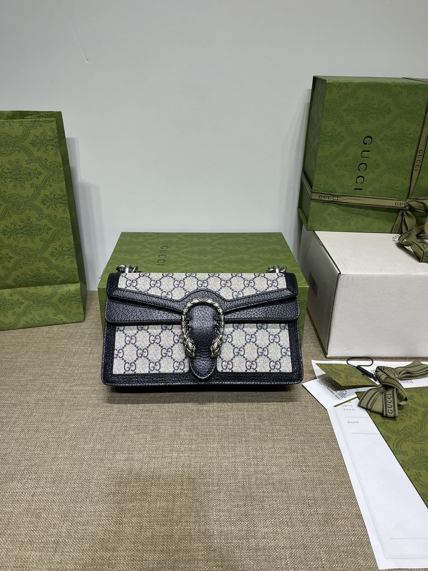 구찌 디오니서스 GG 스몰 숄더백