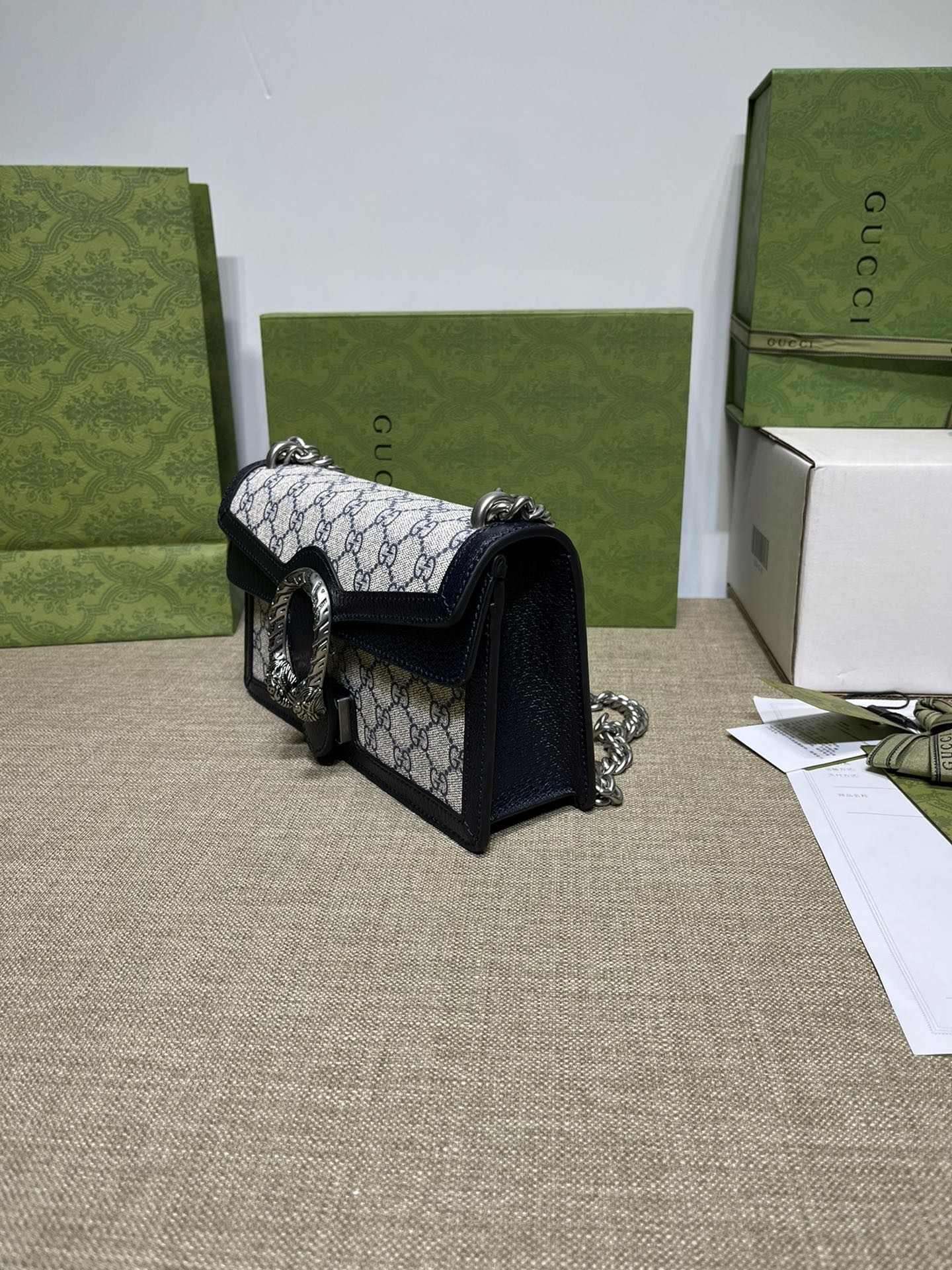 구찌 디오니서스 GG 스몰 숄더백