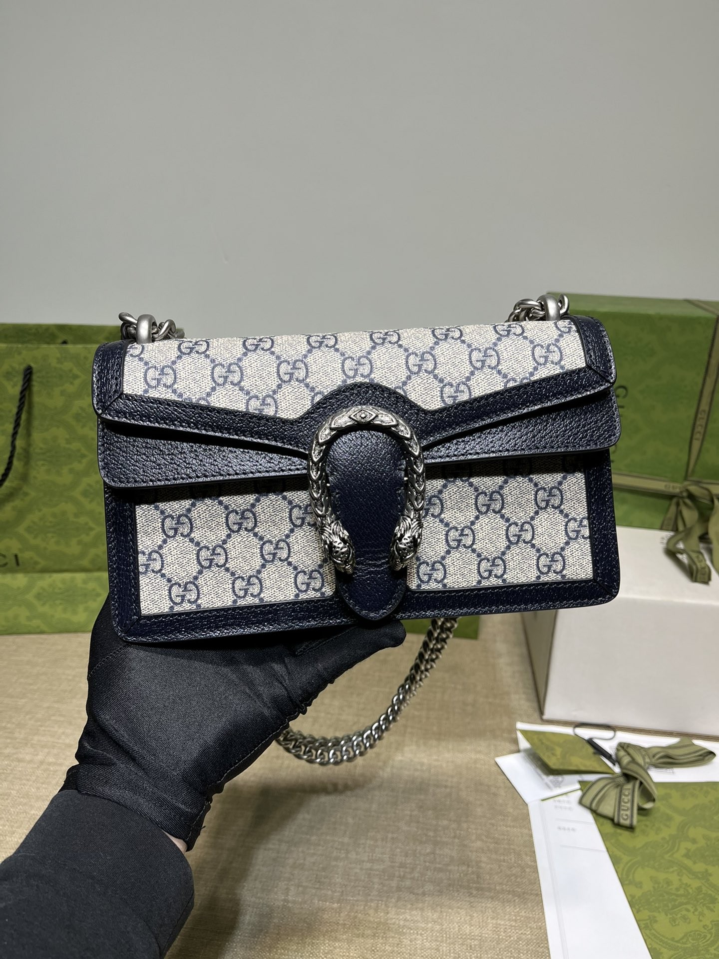 구찌 디오니서스 GG 스몰 숄더백