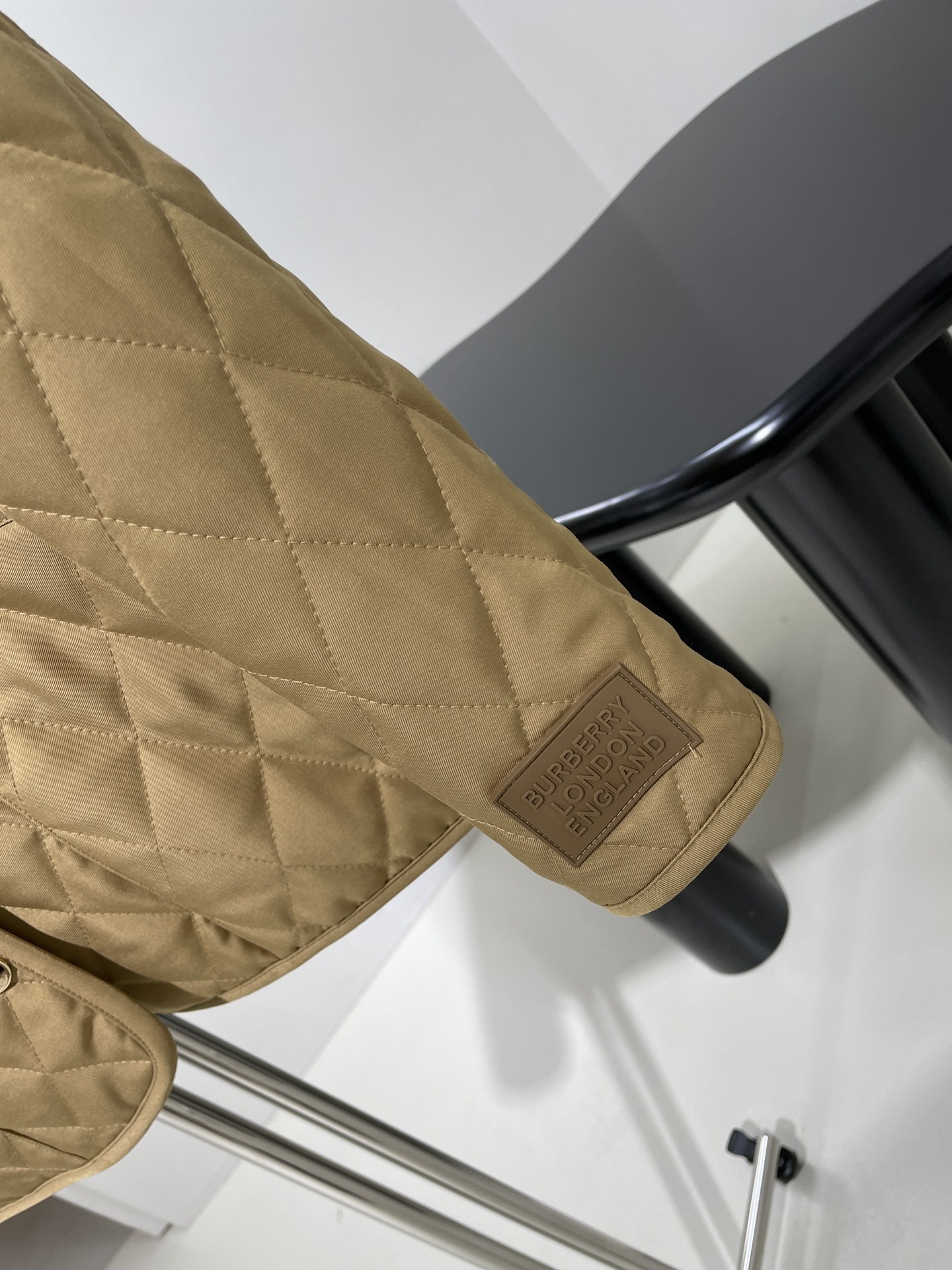 [BURBERRY-버버리] 버버리 체크 패딩 자켓