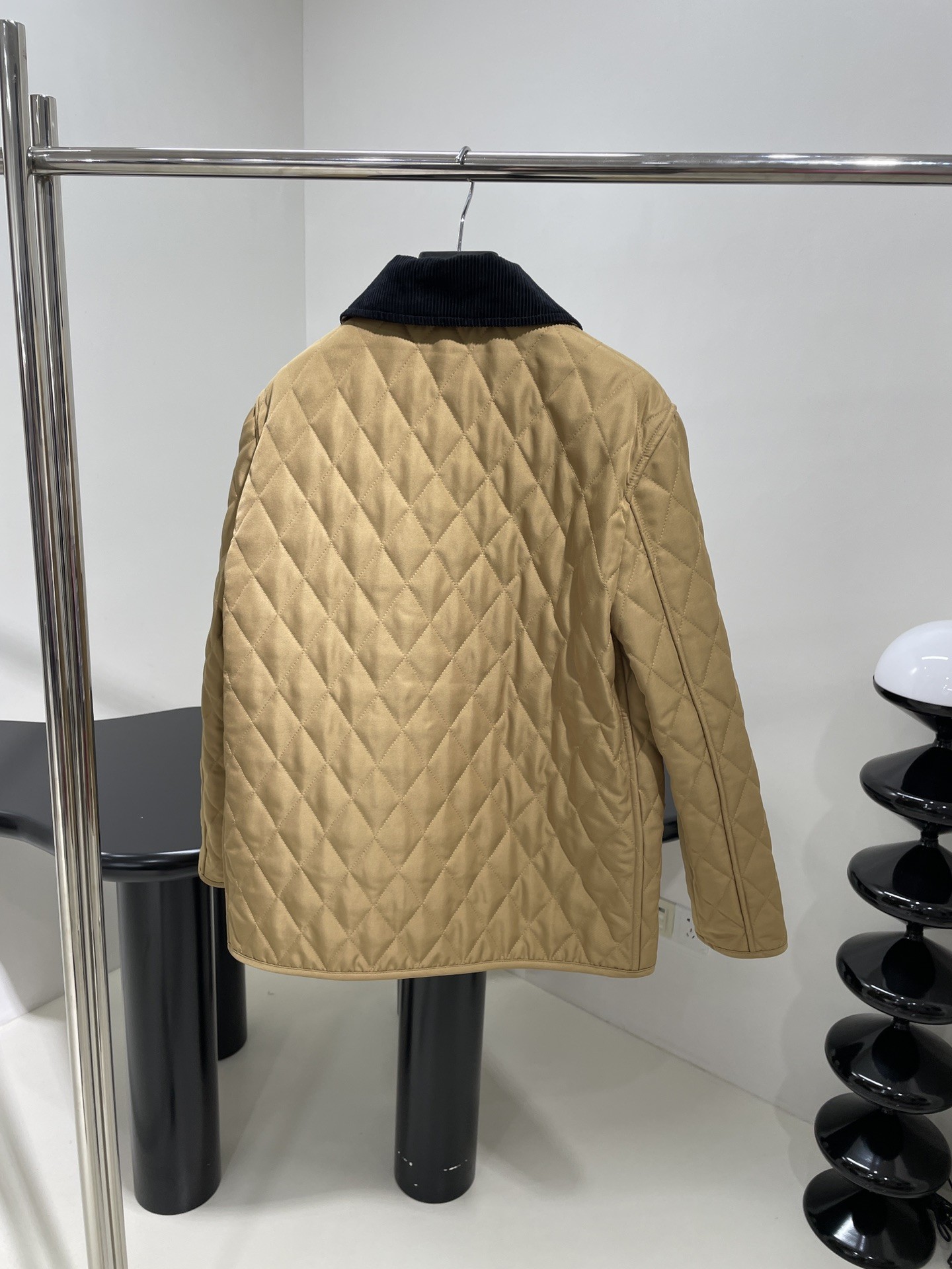 [BURBERRY-버버리] 버버리 체크 패딩 자켓