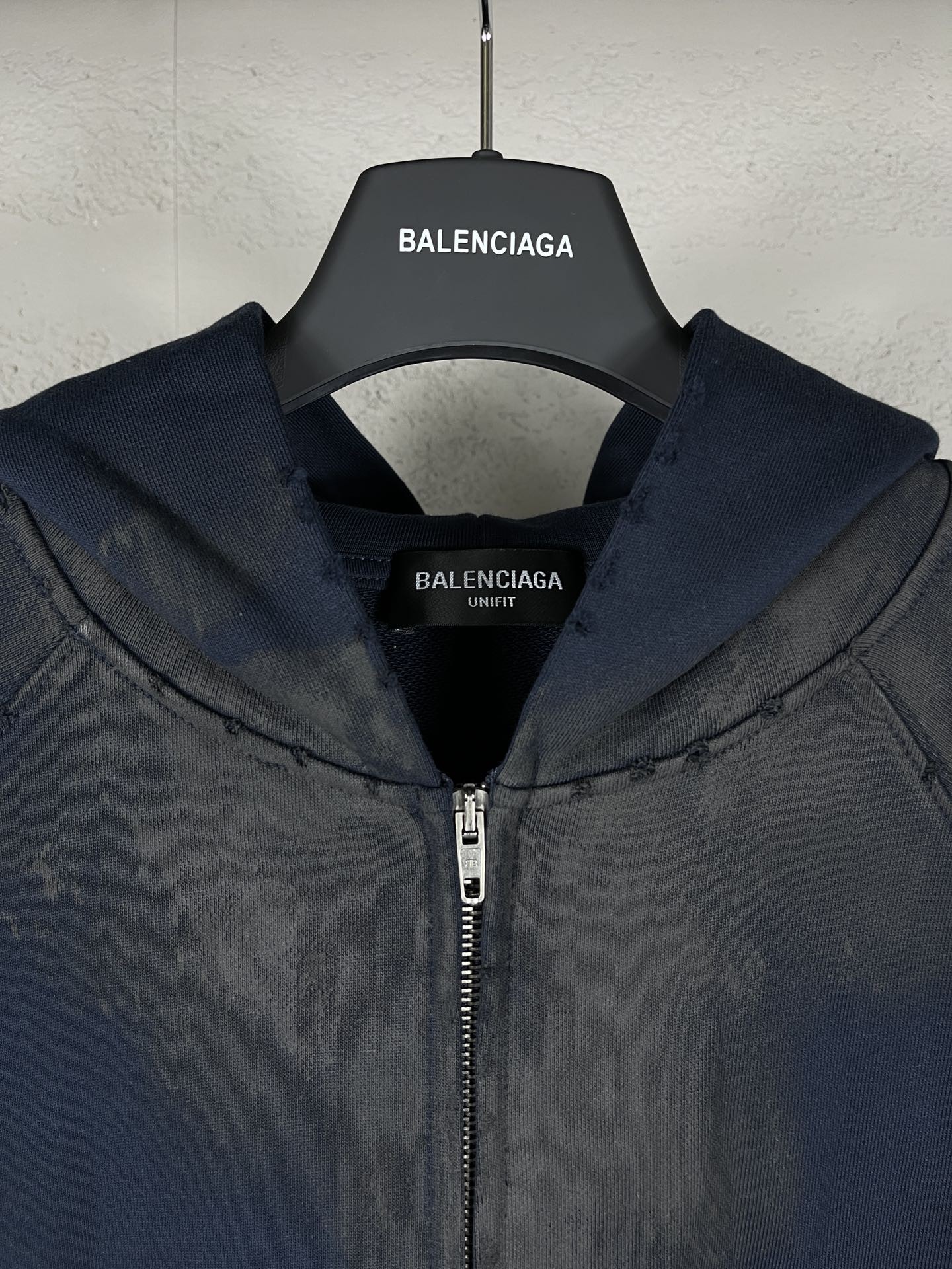 [BALENCIAGA-발렌시아가] 발렌시아가 프랑스 자수 후드 XL 발렌시아가 폴로후드