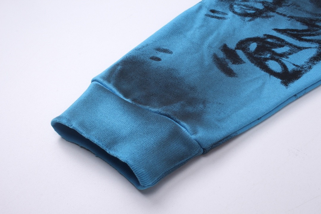 [BALENCIAGA-발렌시아가] 발렌시아가 그래피티 핸드페인팅 자수 집업 후드 남여공용