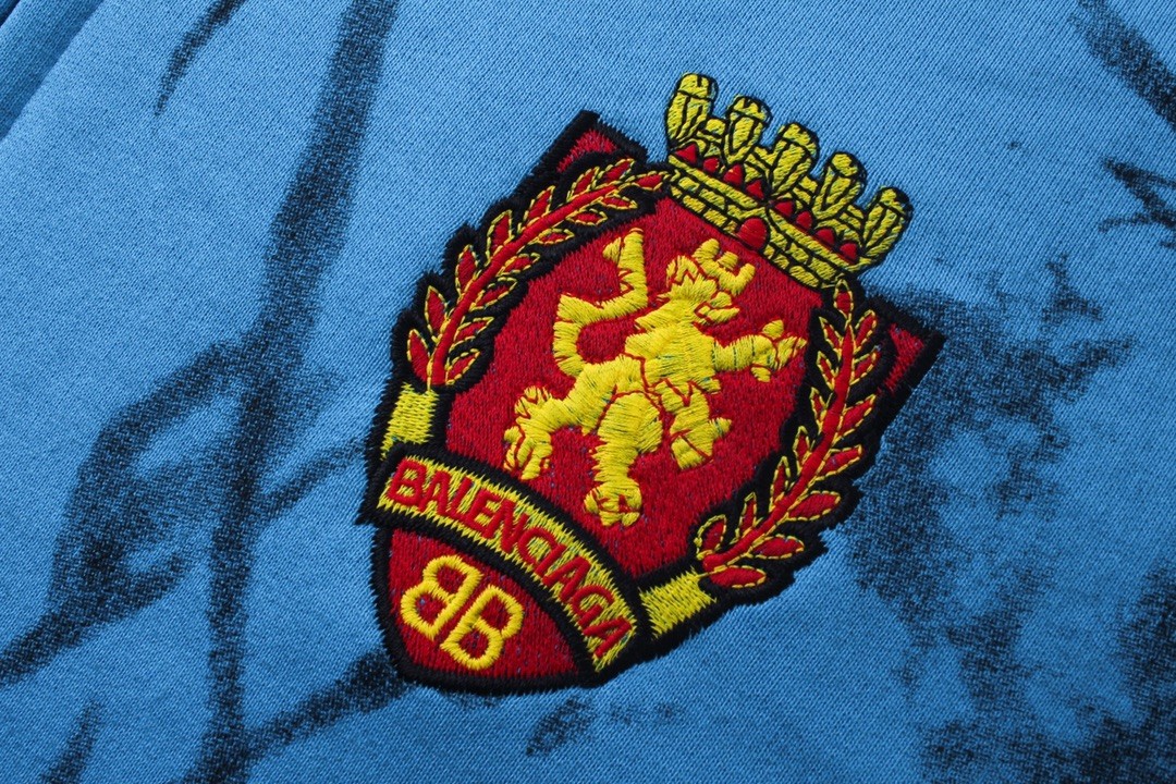 [BALENCIAGA-발렌시아가] 발렌시아가 그래피티 핸드페인팅 자수 집업 후드 남여공용