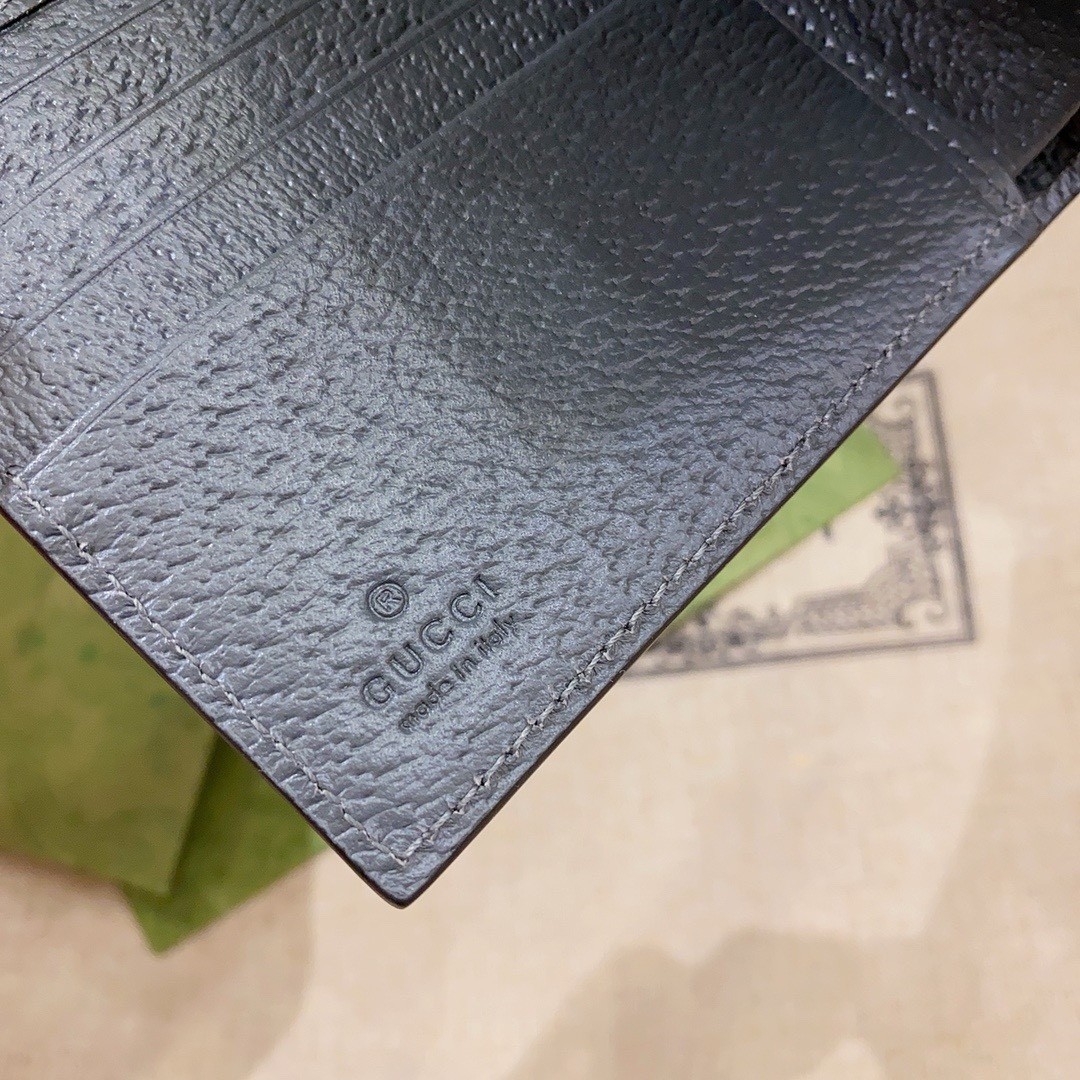 [GUCCI -구찌] 구찌 오피디아 GG 카드 케이스 블루 다크 블루 슈프림