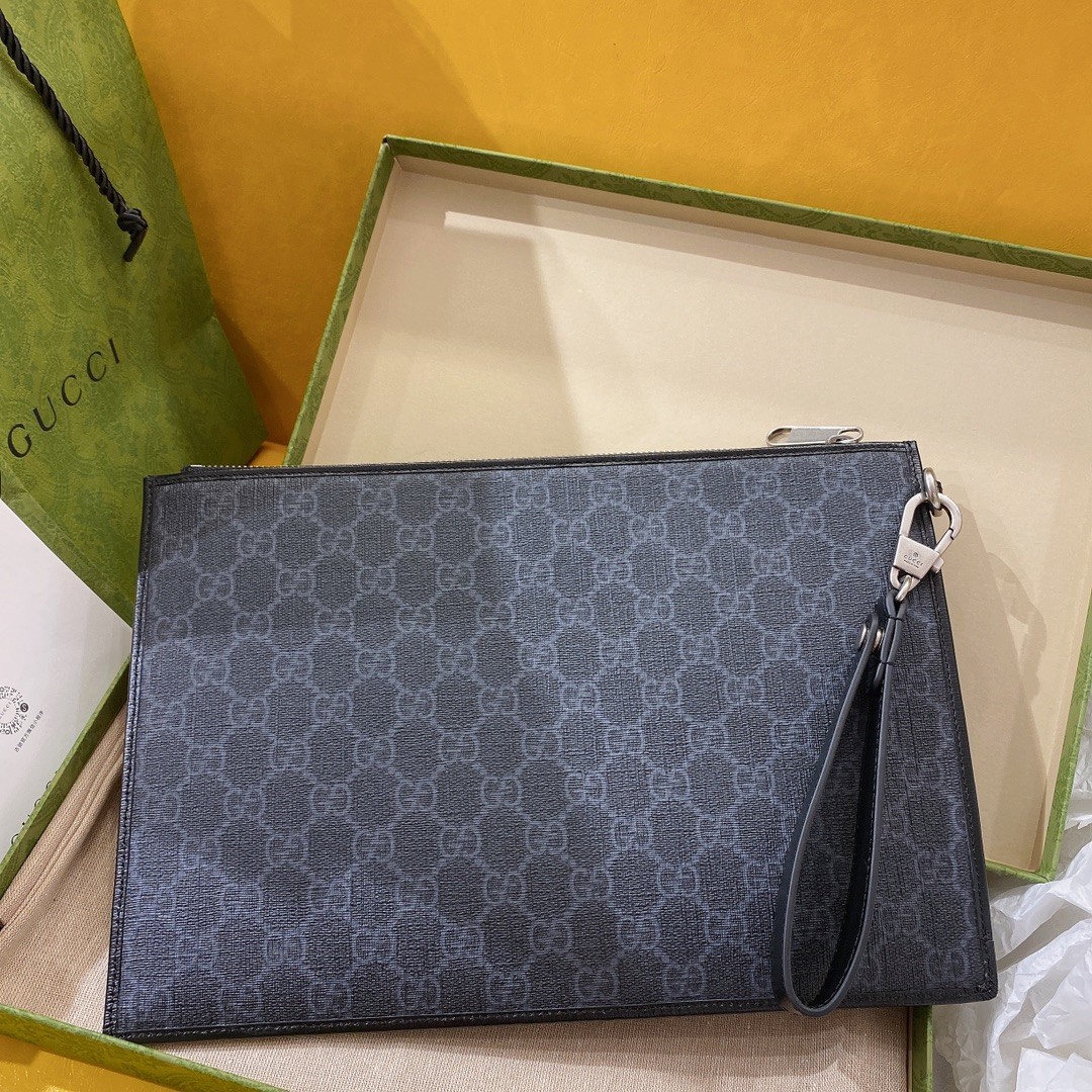 [GUCCI-구찌] 구찌 마이크로시마 스트랩 클러치백