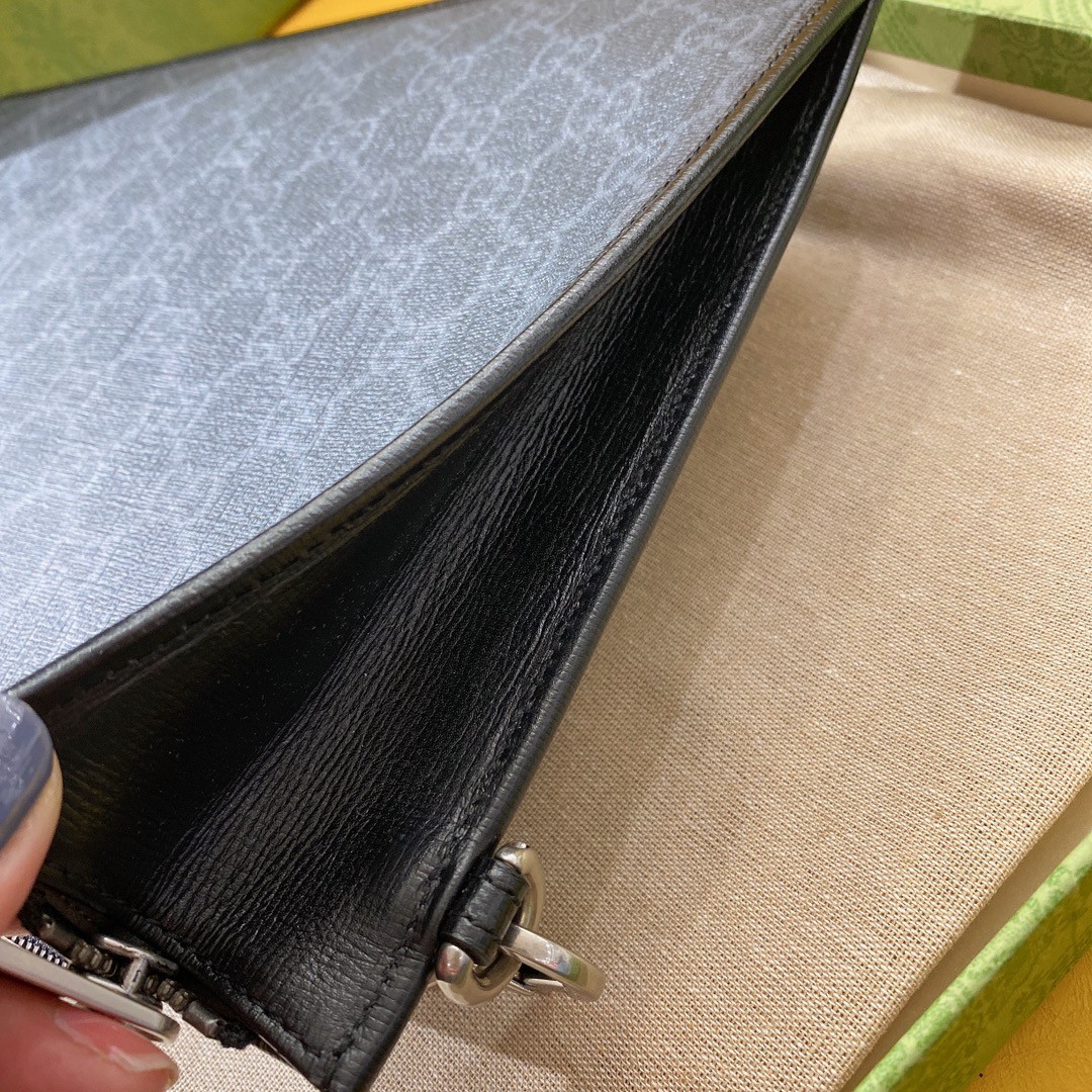 [GUCCI-구찌] 구찌 마이크로시마 스트랩 클러치백