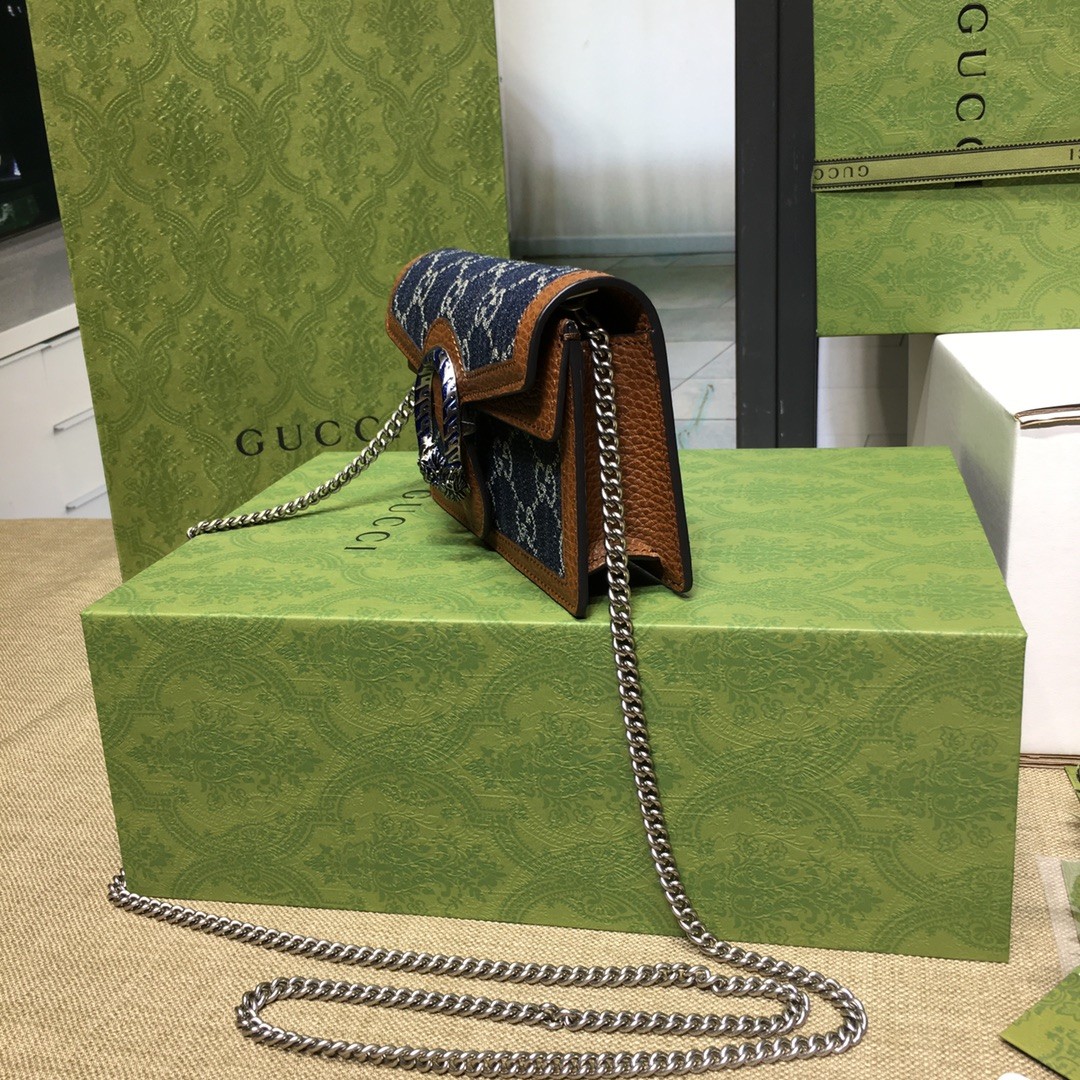 구찌 디오니서스 GG 수퍼 미니백