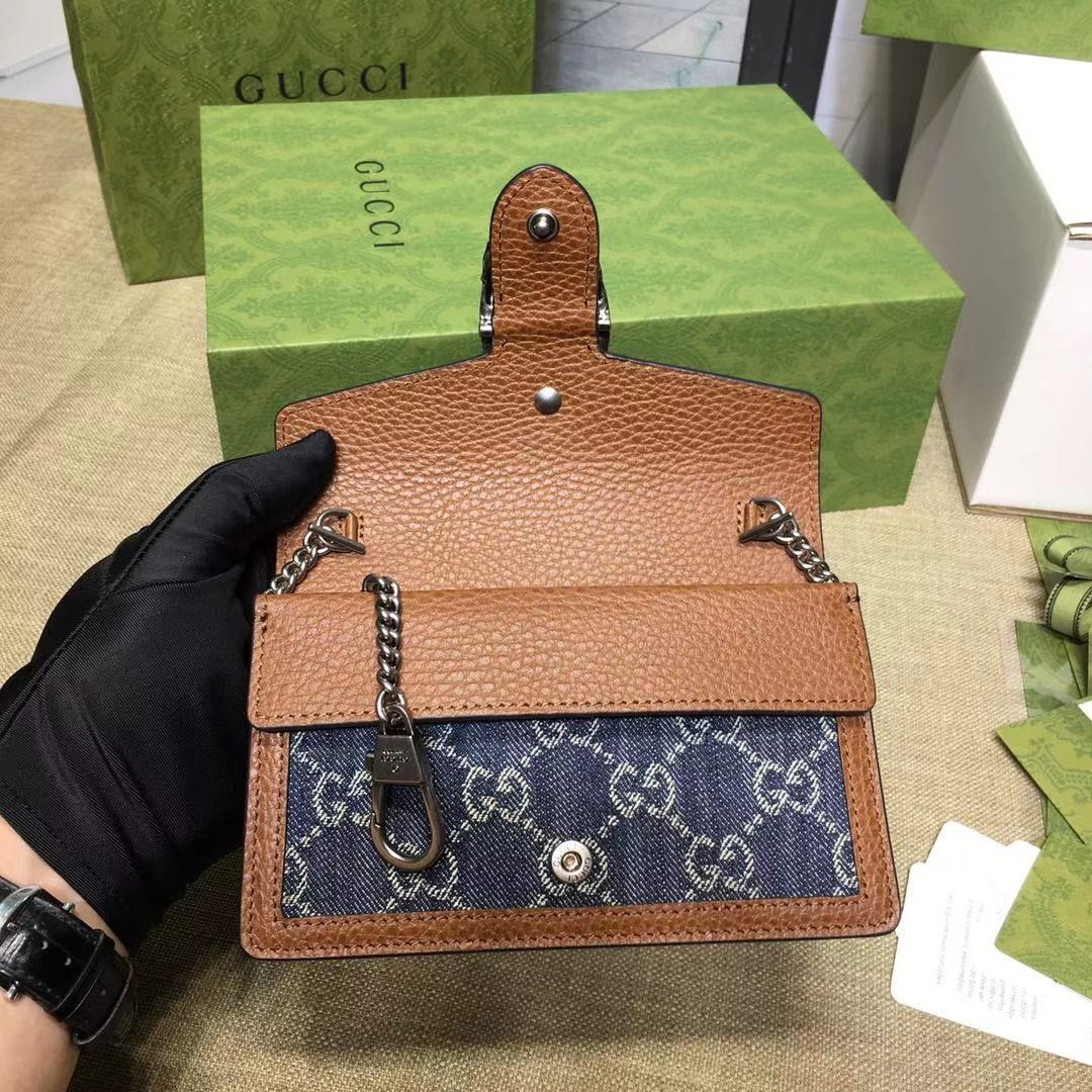 구찌 디오니서스 GG 수퍼 미니백