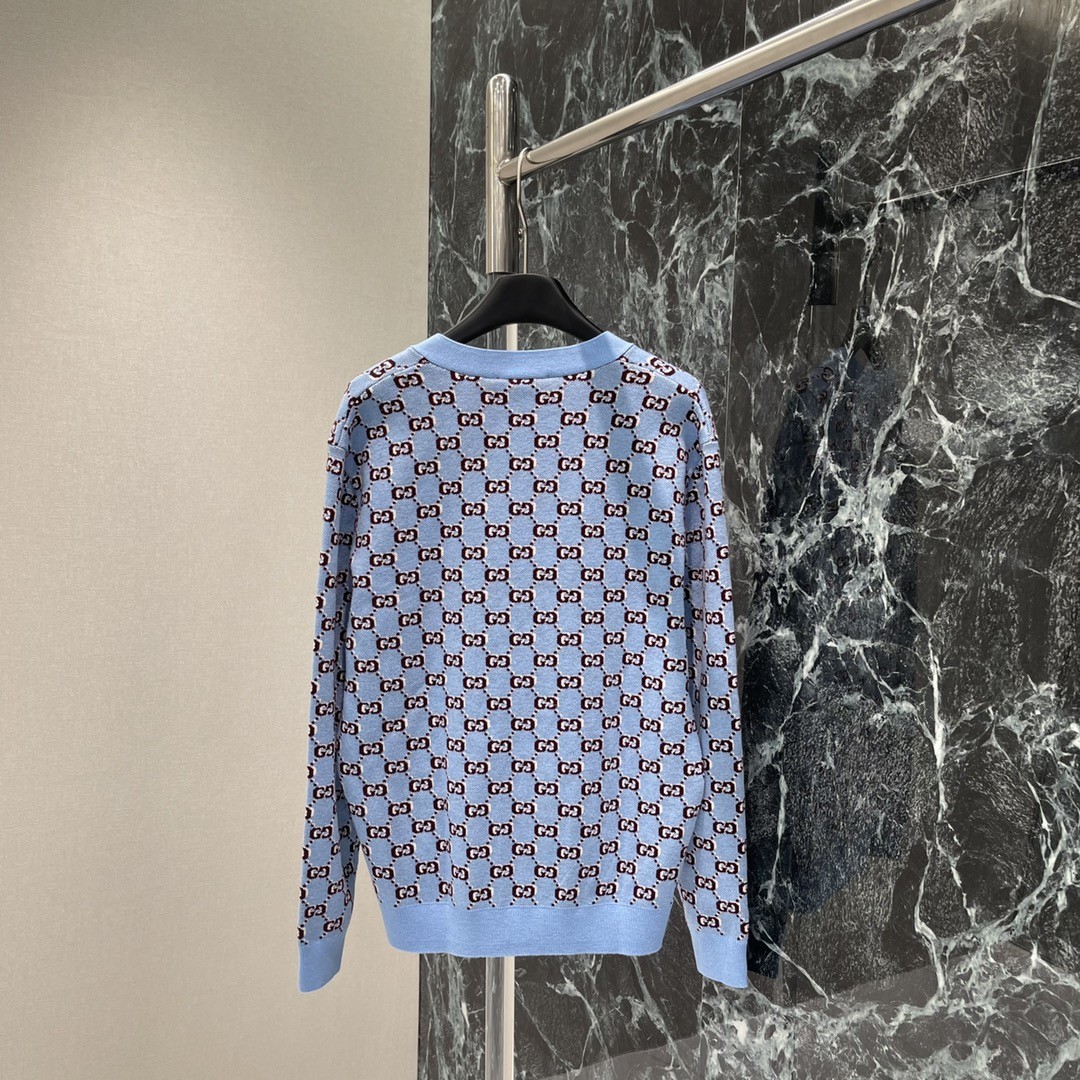 [GUCCI-구찌] 구찌  GG 니트 가디건