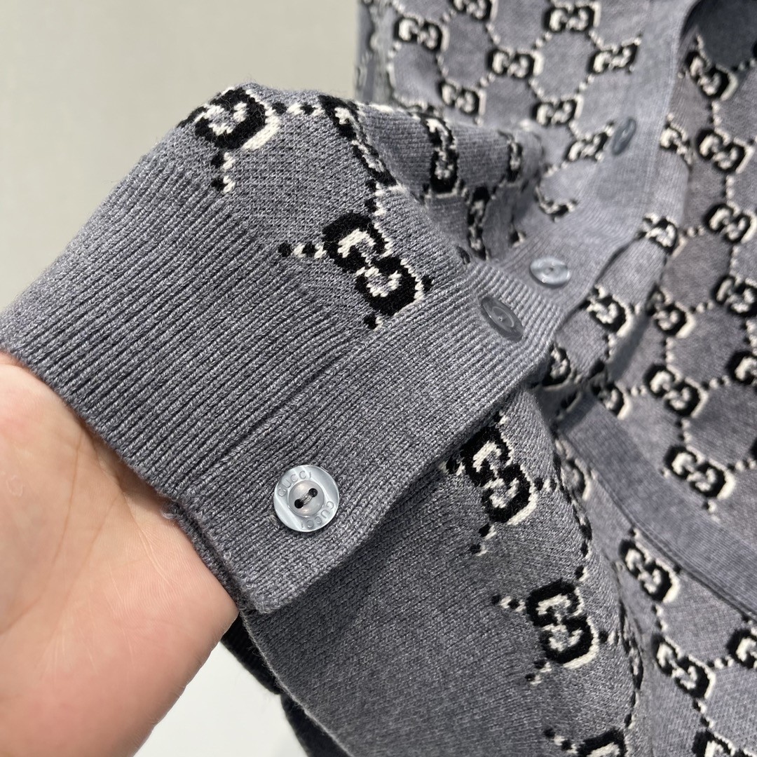 [GUCCI-구찌] 구찌  GG 니트 가디건