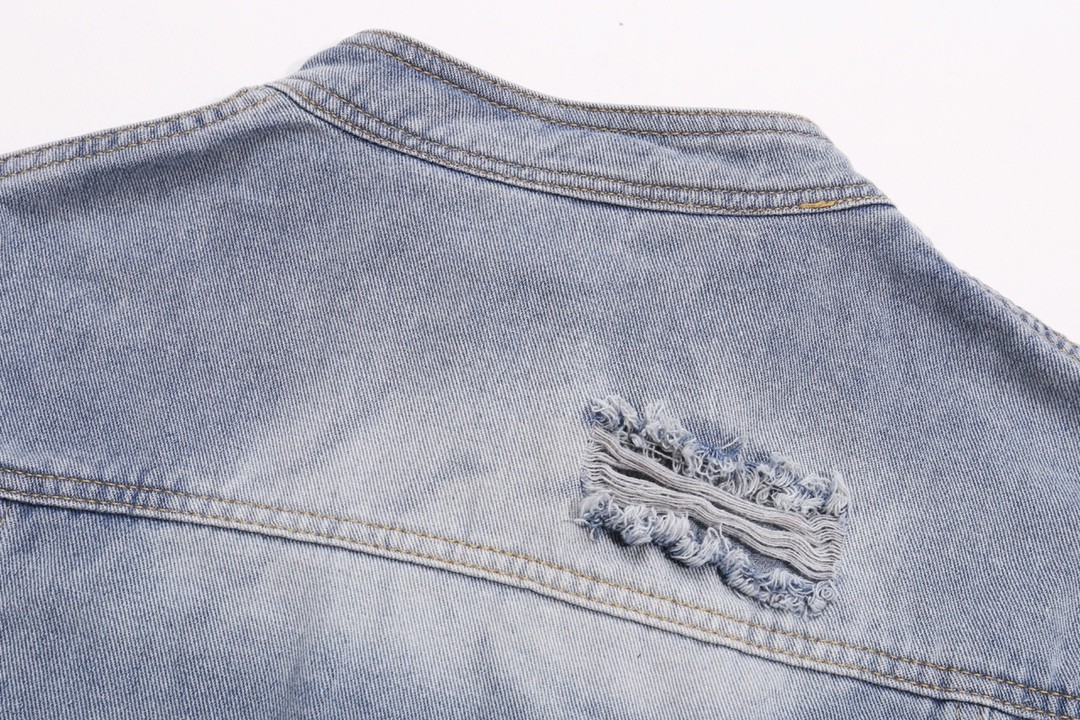 [LOUIS VUITTON-루이비통] 루이비통 원시 엣지 디자인 캐주얼 데님 재킷