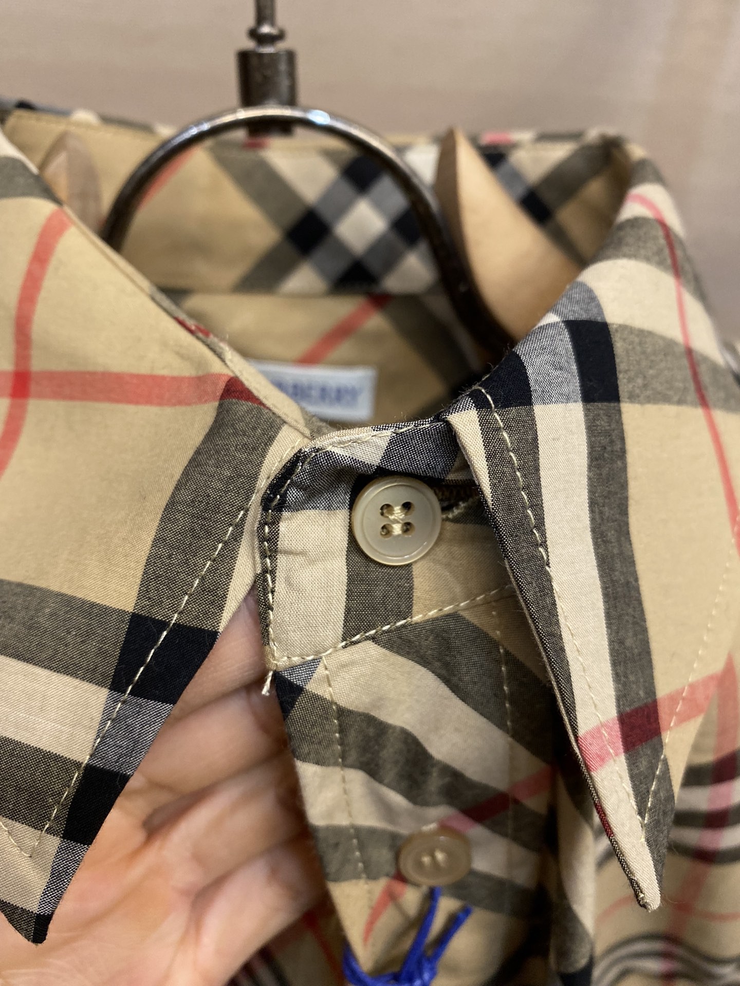 [BURBERRY-버버리] 버버리 24SS  빈티지 체크무늬  셔츠