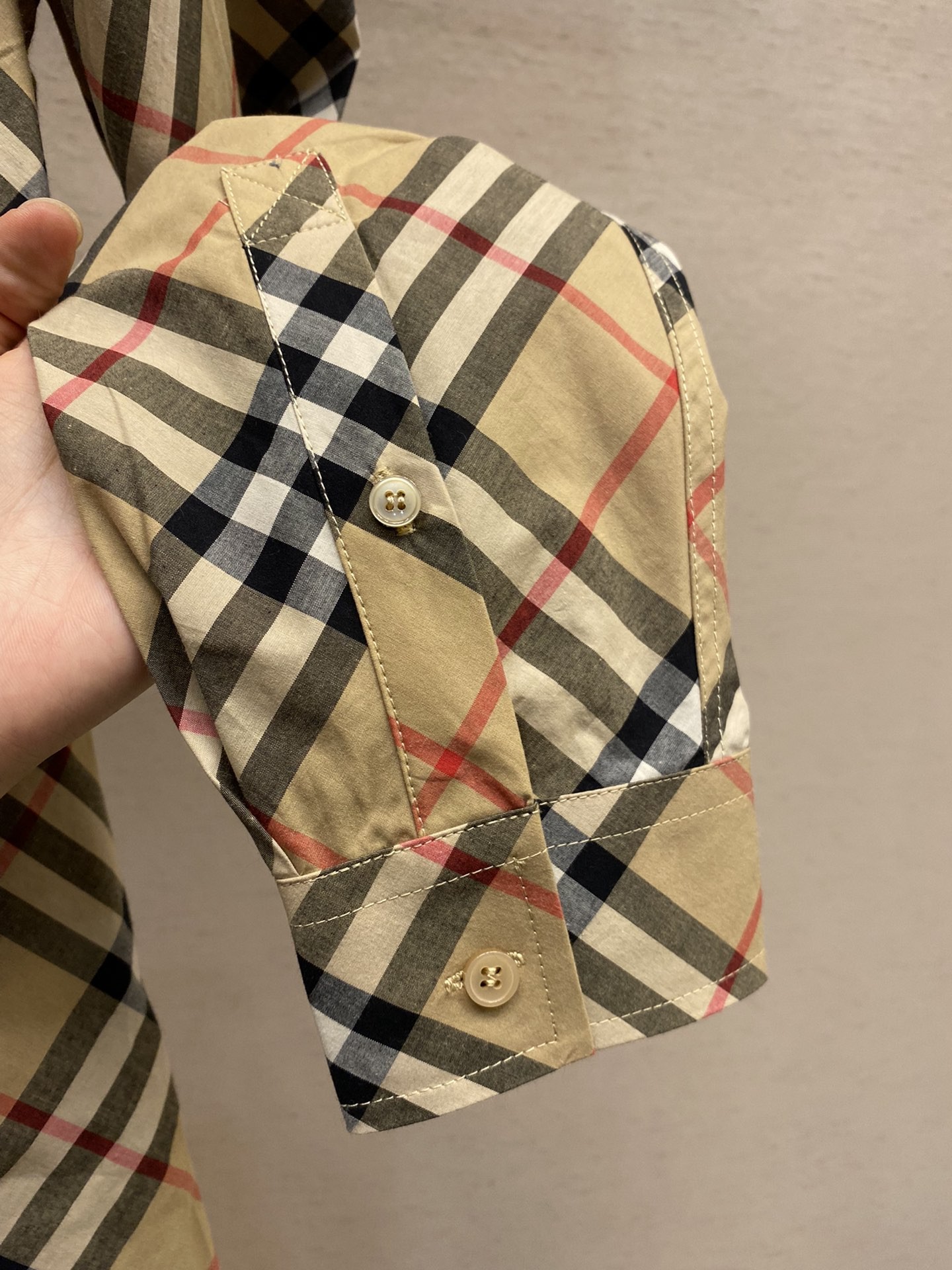 [BURBERRY-버버리] 버버리 24SS  빈티지 체크무늬  셔츠