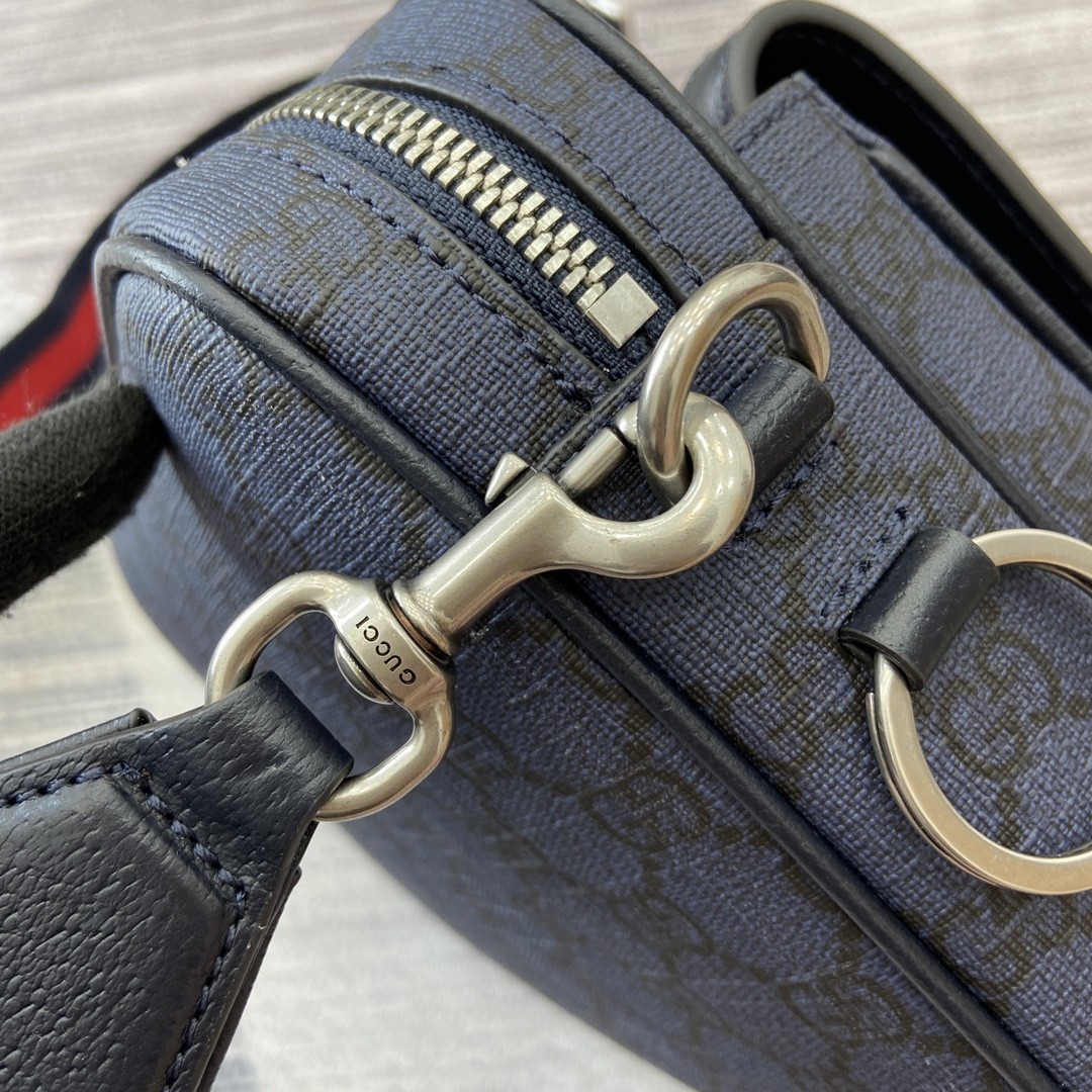 [GUCCI-구찌] 구찌 코팅캔버스 스몰 메신저백