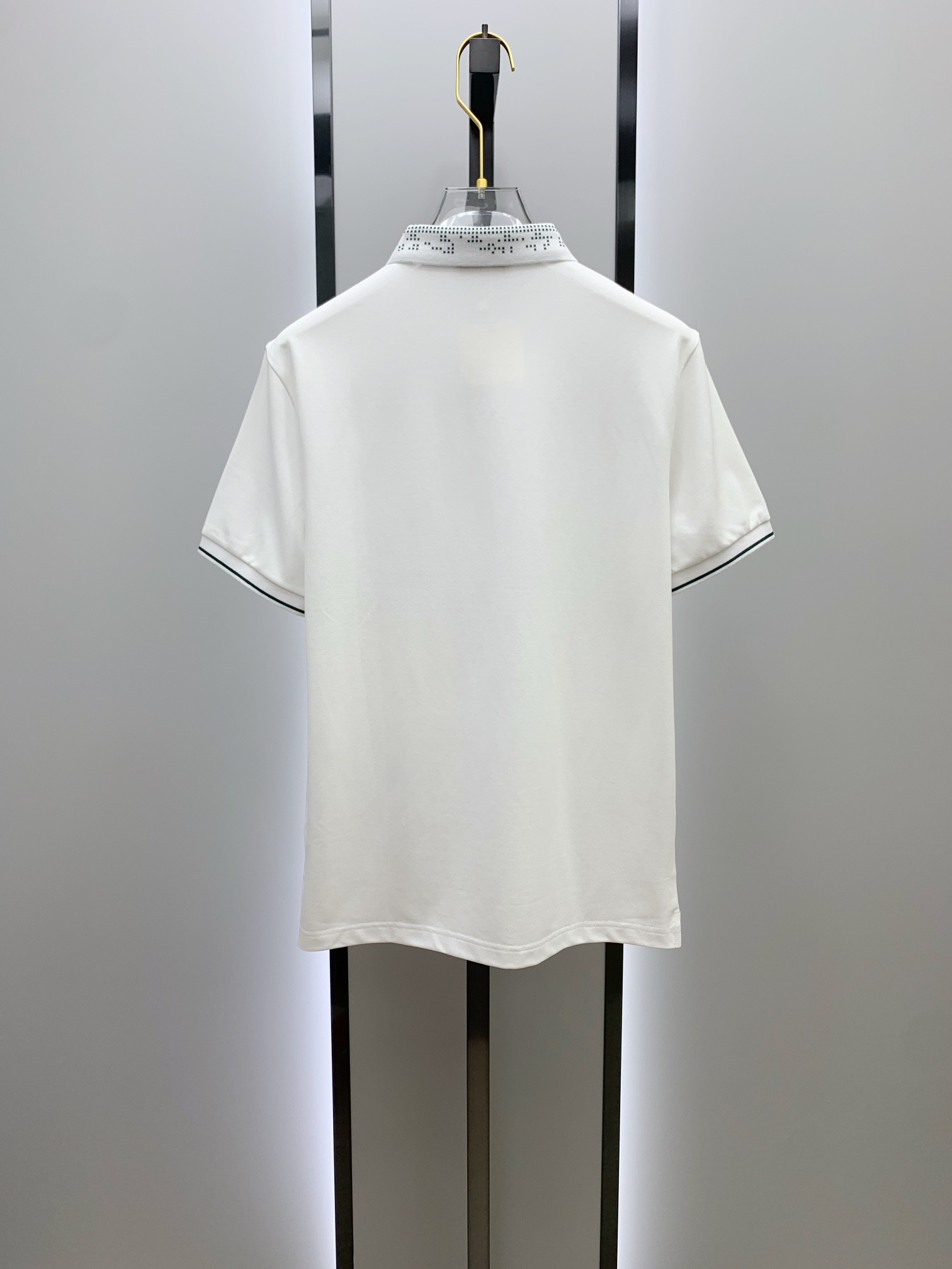 [HERMES -에르메스 ] 에르메스  H자수로고 카라 티 화이트