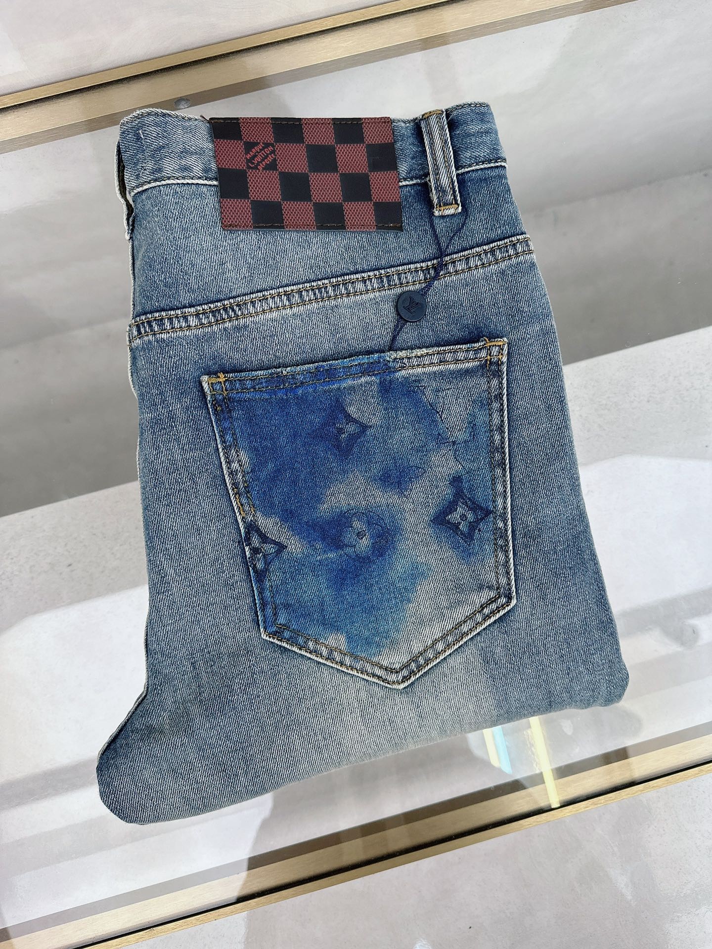 [LOUIS VUITTON- 루이비통] 루이비통 버커루 청바지