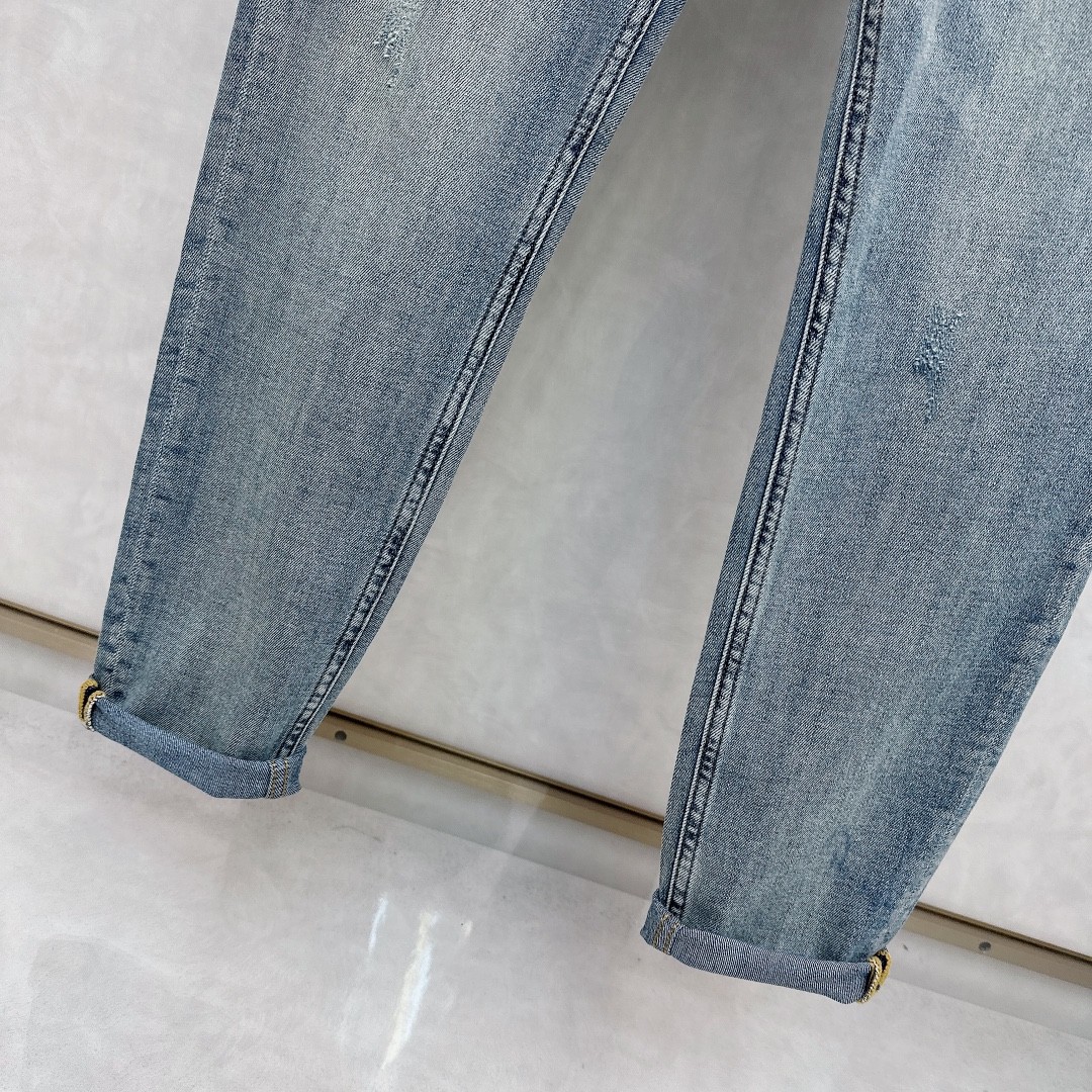 [LOUIS VUITTON- 루이비통] 루이비통 버커루 청바지