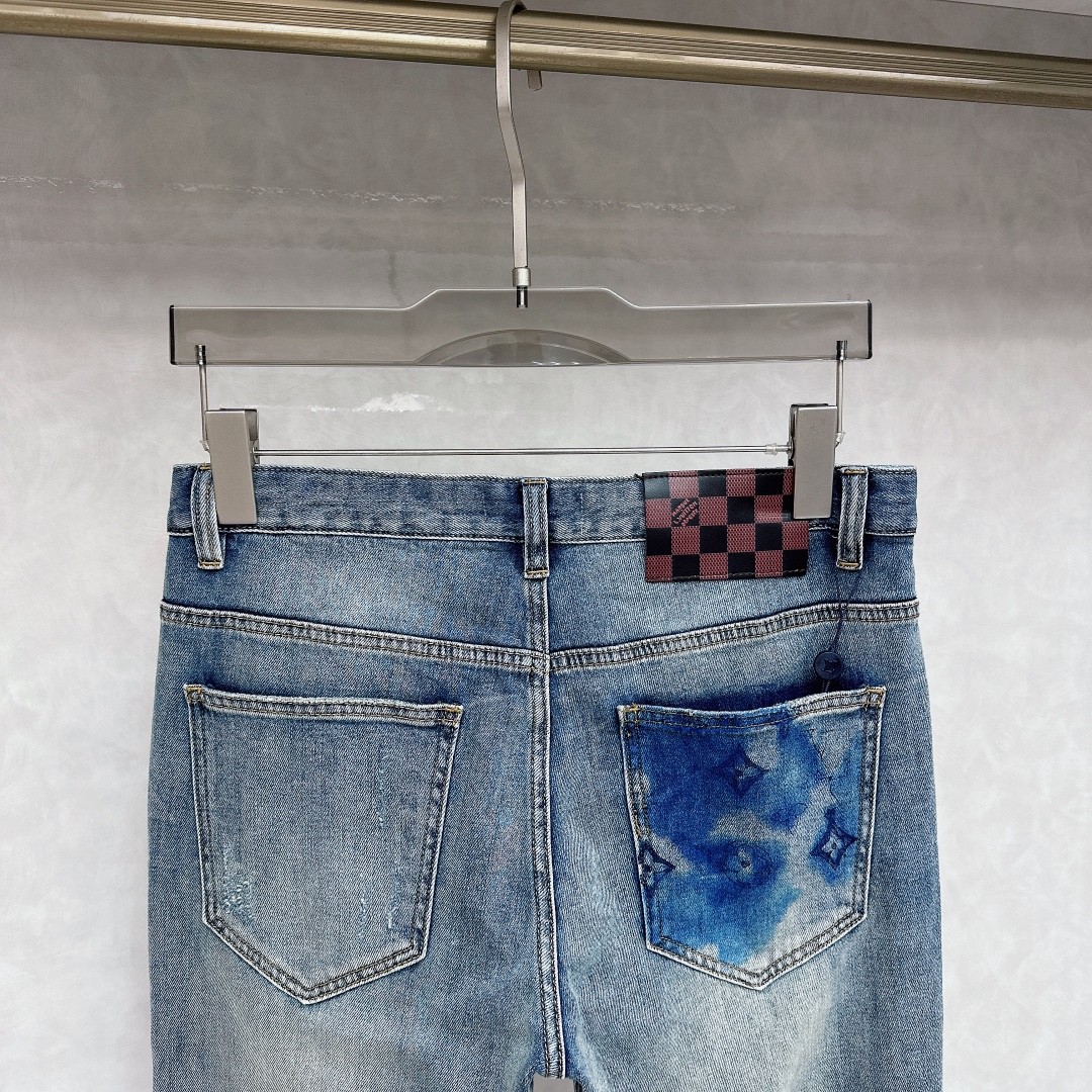 [LOUIS VUITTON- 루이비통] 루이비통 버커루 청바지