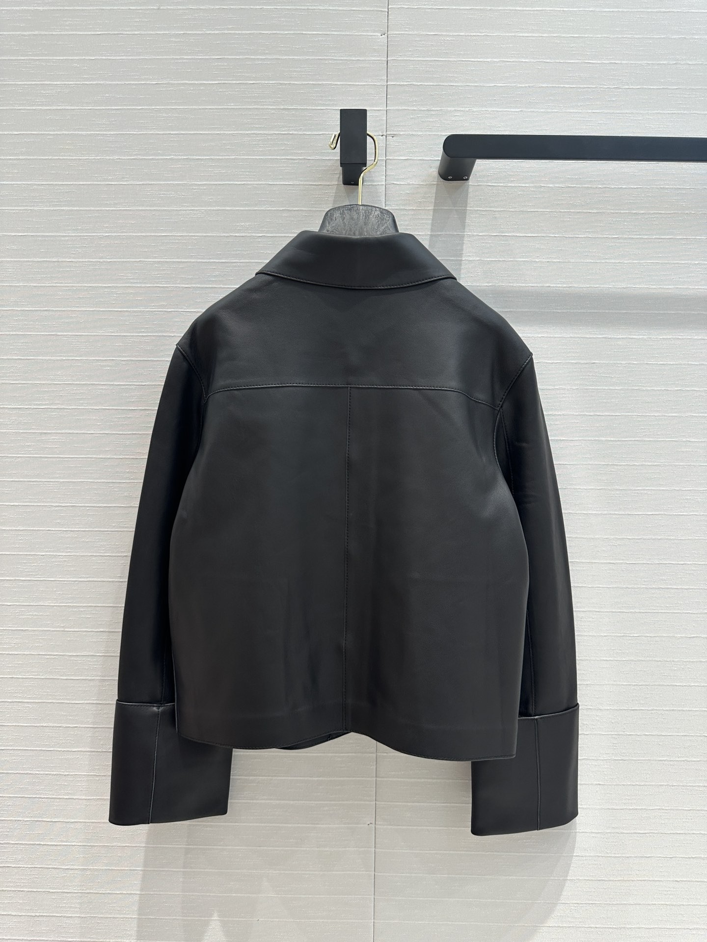 [LOEWE-로에베 ]로에베 턴업 레더 크롭 자켓