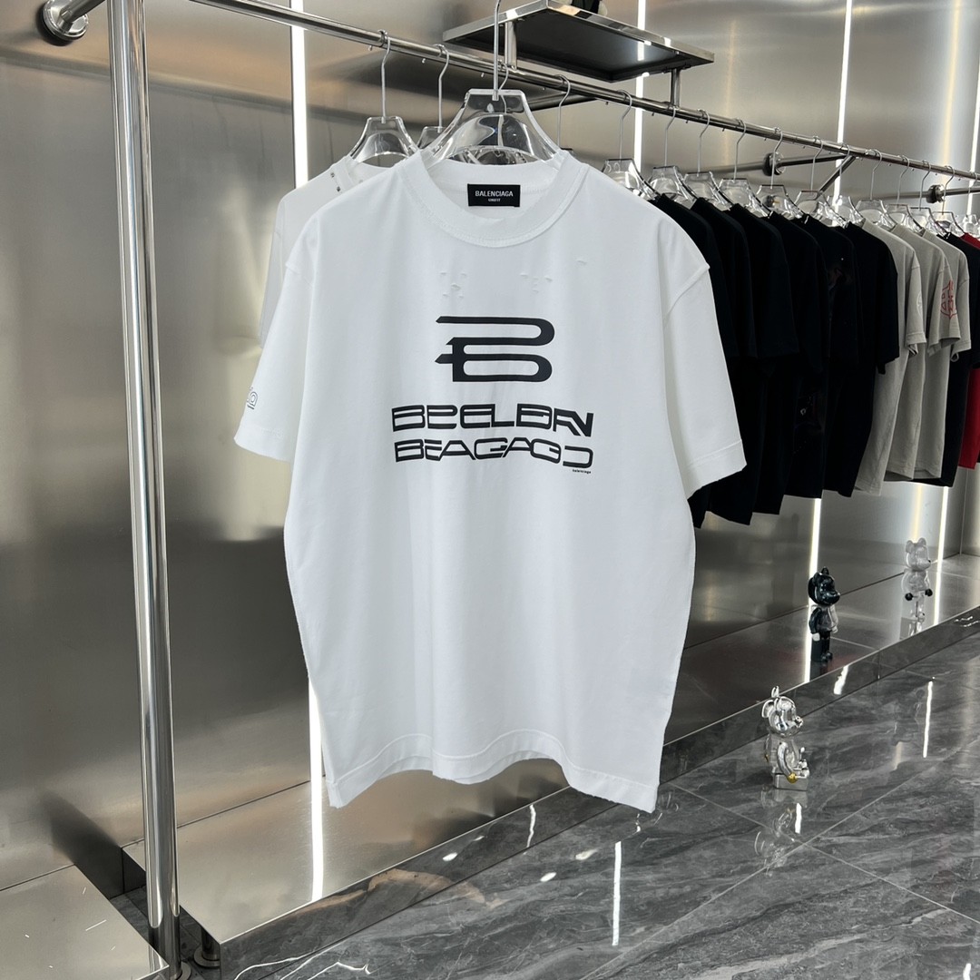 [BALENCIAGA-발렌시아가  ] 발렌시아가 2024 디스아트워크 프린팅 반팔티