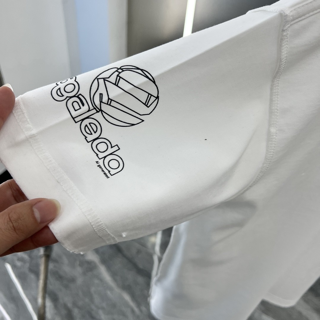 [BALENCIAGA-발렌시아가  ] 발렌시아가 2024 디스아트워크 프린팅 반팔티