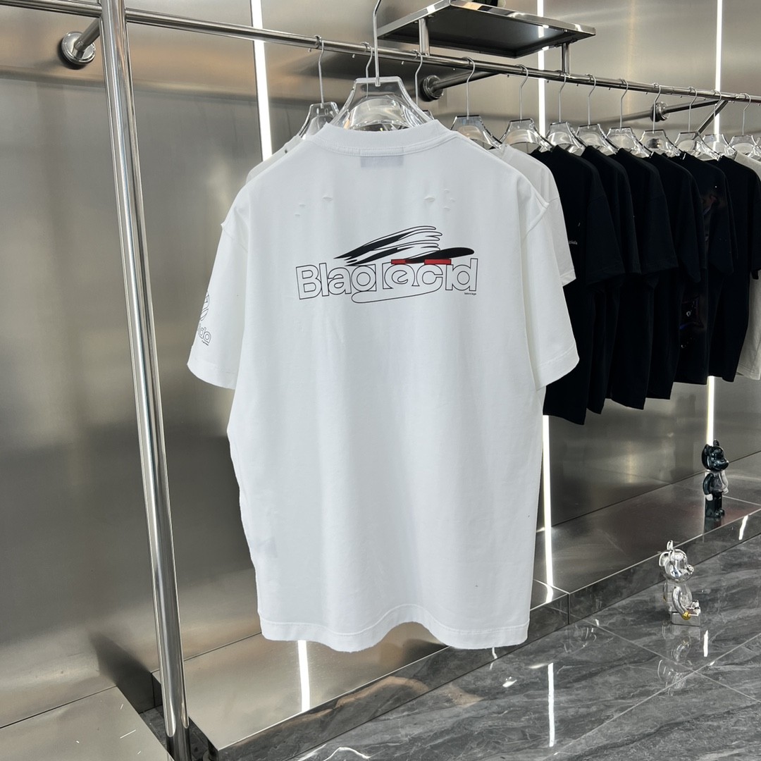 [BALENCIAGA-발렌시아가  ] 발렌시아가 2024 디스아트워크 프린팅 반팔티