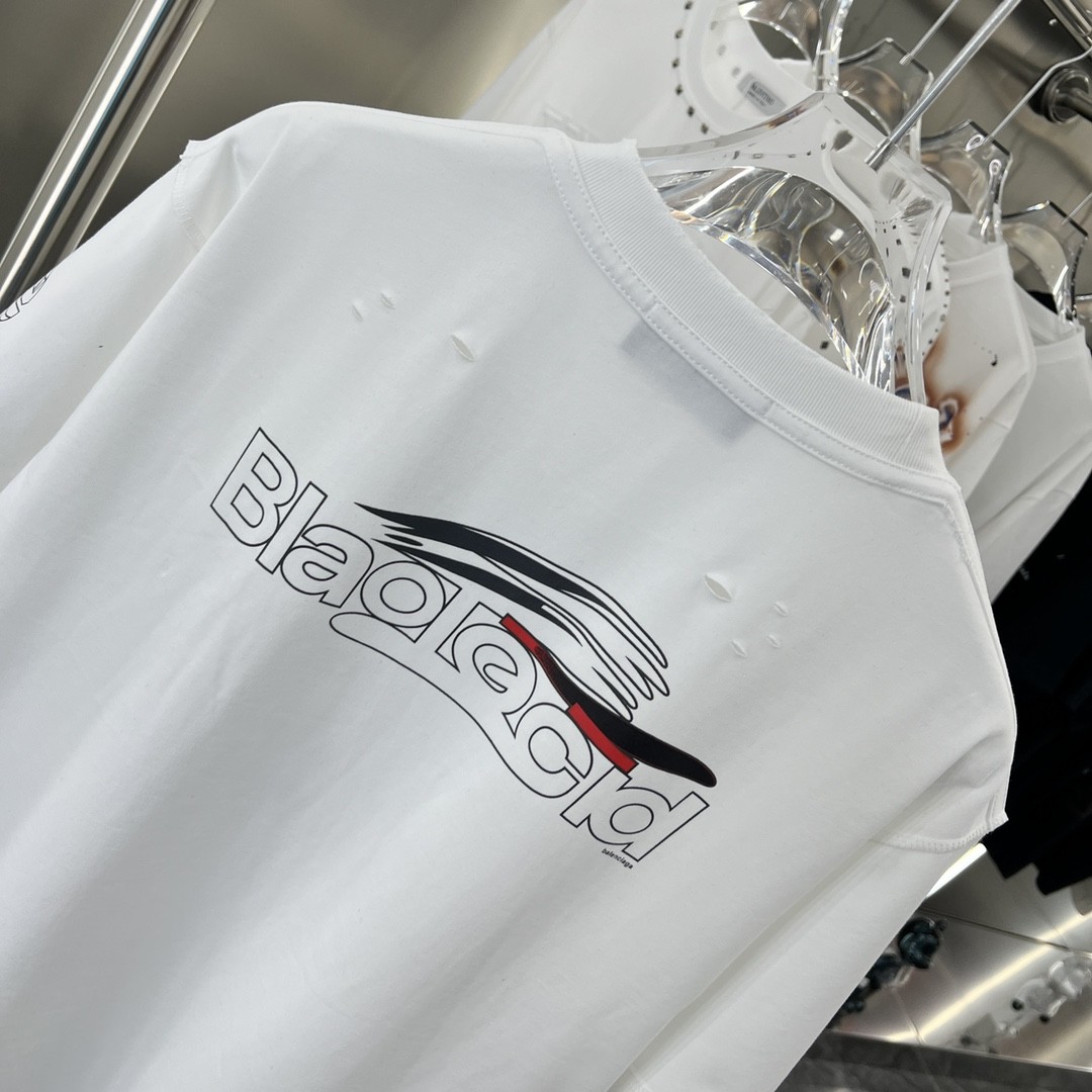 [BALENCIAGA-발렌시아가  ] 발렌시아가 2024 디스아트워크 프린팅 반팔티