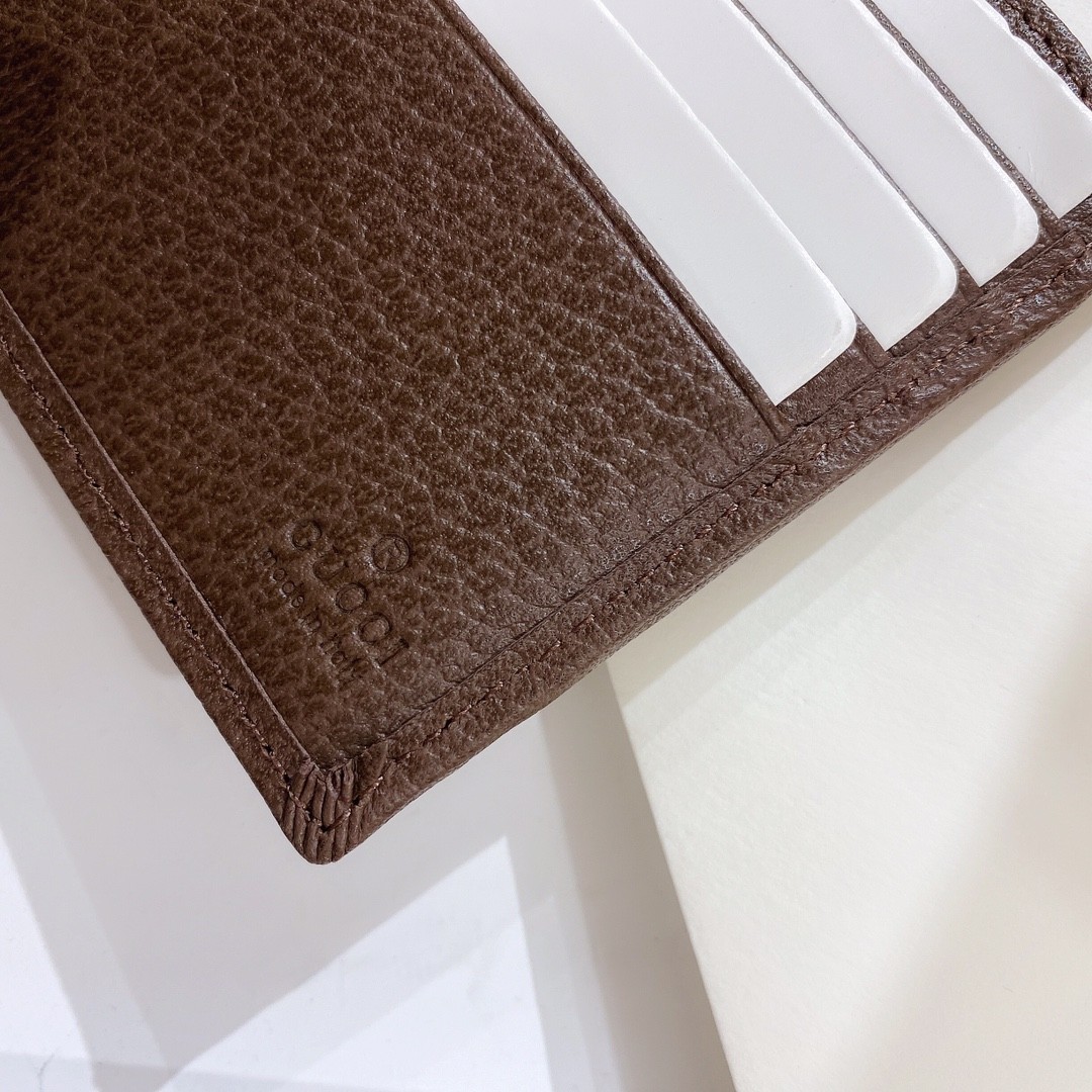 [GUCCI-구찌] 구찌 오피디아 GG 수프림 캔버스 반지갑