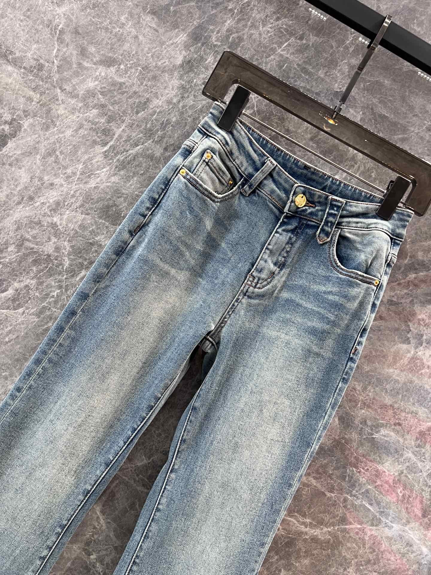 [LOUIS VUITTON-루이비통] 루이비통 데님 청바지