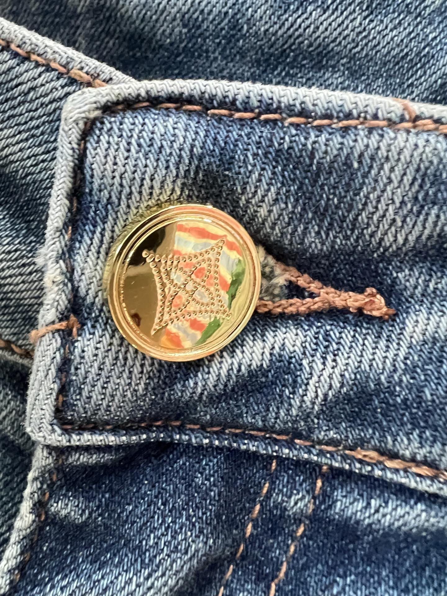 [LOUIS VUITTON-루이비통] 루이비통 데님 청바지