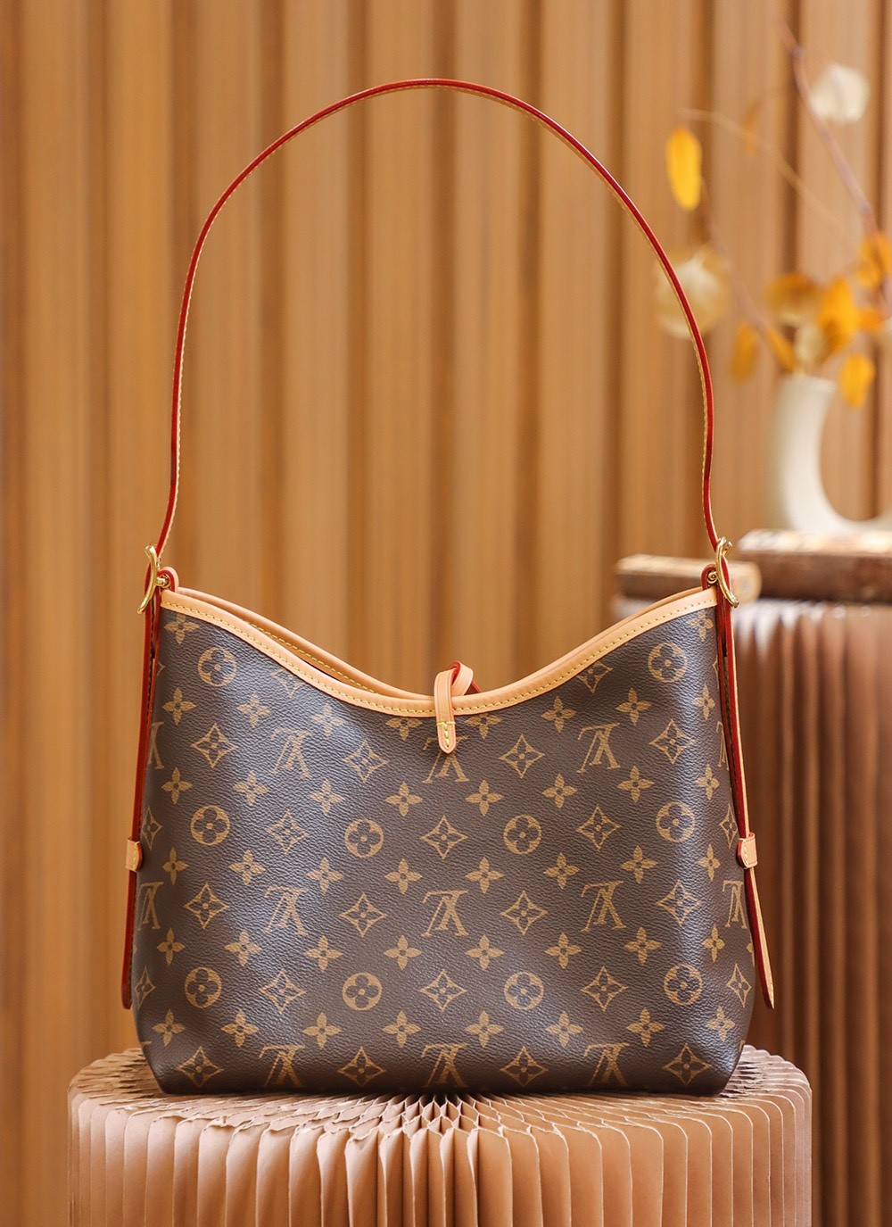 [LOUIS VUITTON-루이비통] 루이비통 캐리올MM 모노그램 토트백 M46203