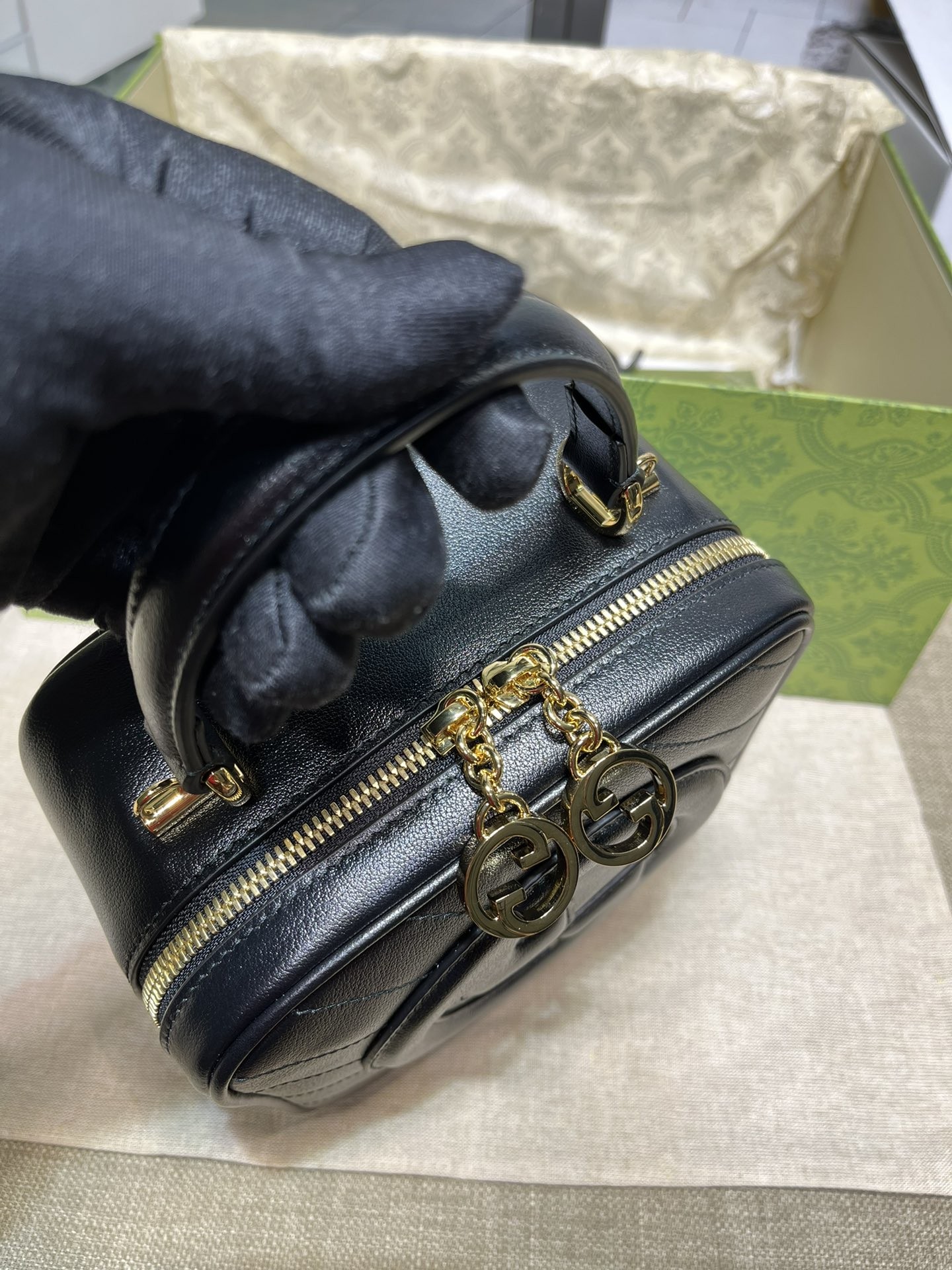 [CUCCI-구찌] 구찌 블론디 탑 핸들백