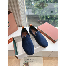 [Loro Piana -로로피아나 ]  로로피아나 남성 스웨이드 로퍼