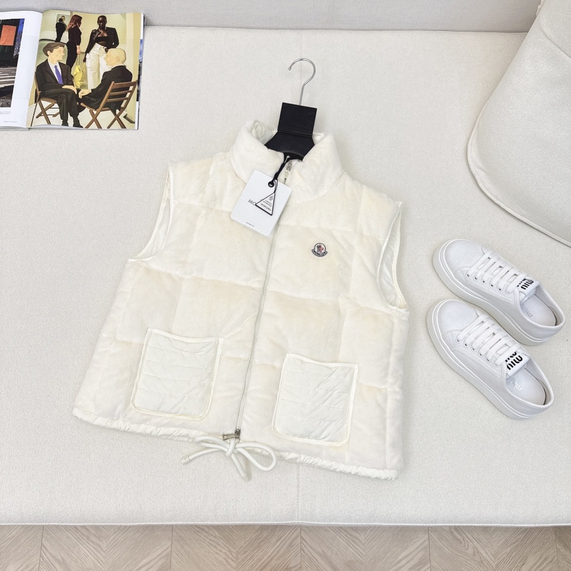 [MONCLER-몽클레어] 몽클레어 여성 다운 패딩 조끼