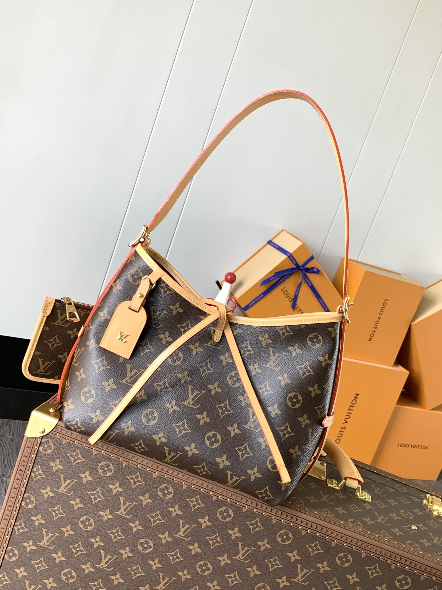 [LOUIS VUITTON-루이비통] 루이비통  캐리올 PM  M46203
