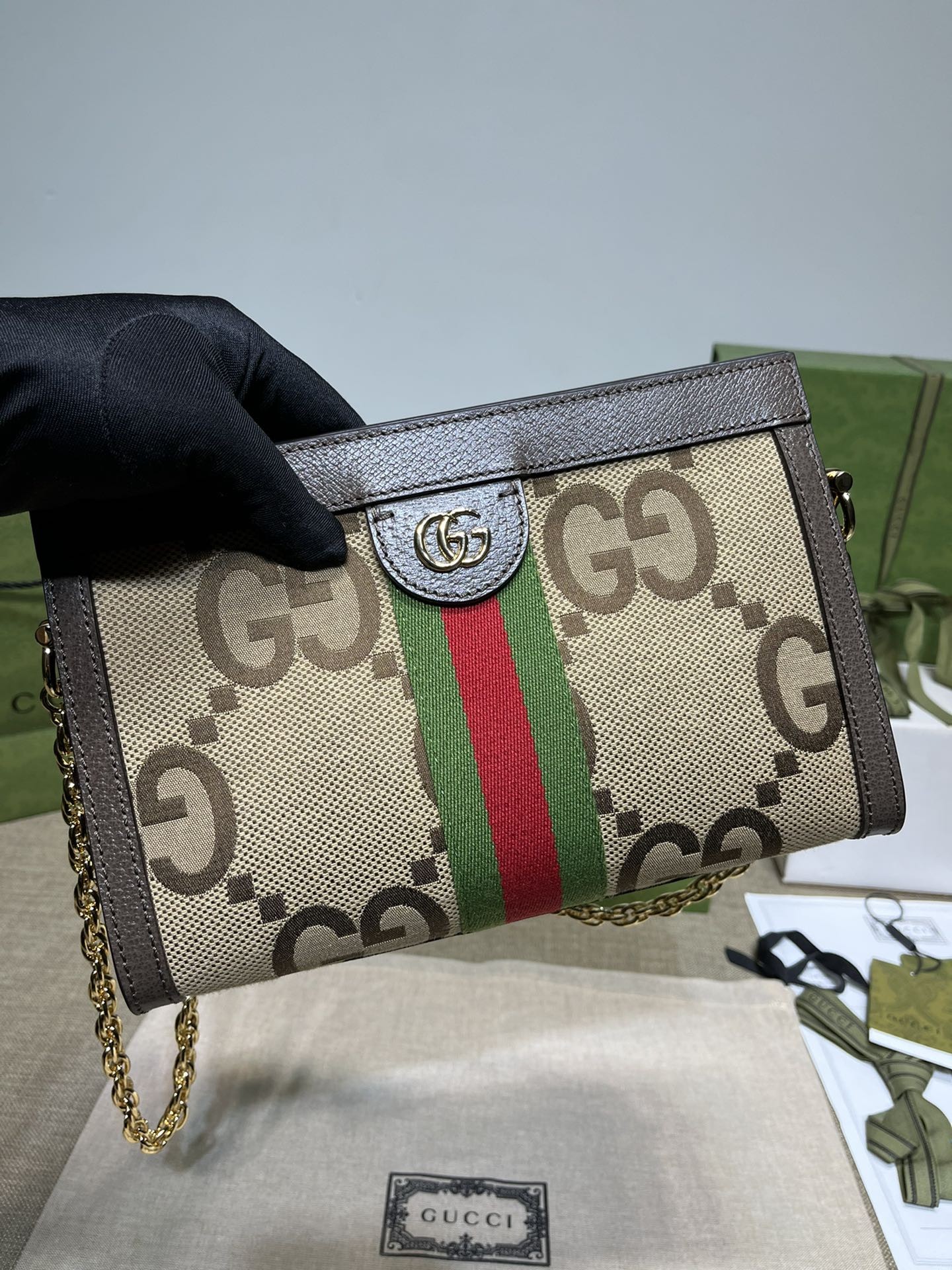 구찌 오피디아 GG 수프림 숄더백