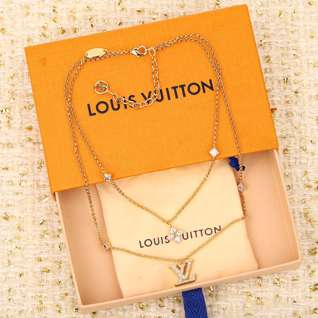 [LOUIS VUITTON-루이비통] 루이비통 아이코닉 목걸이