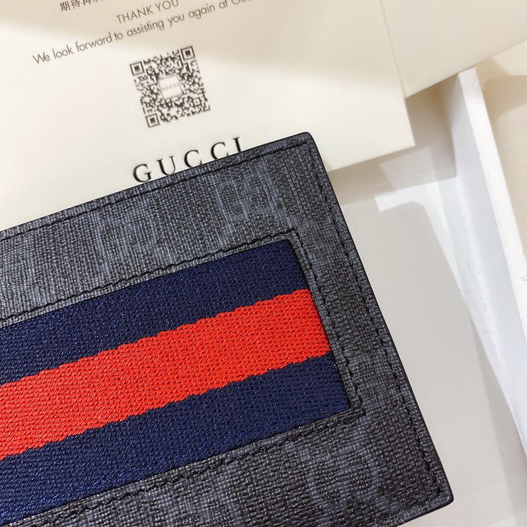 [GUCCI-구찌] 구찌 수프림 반지갑