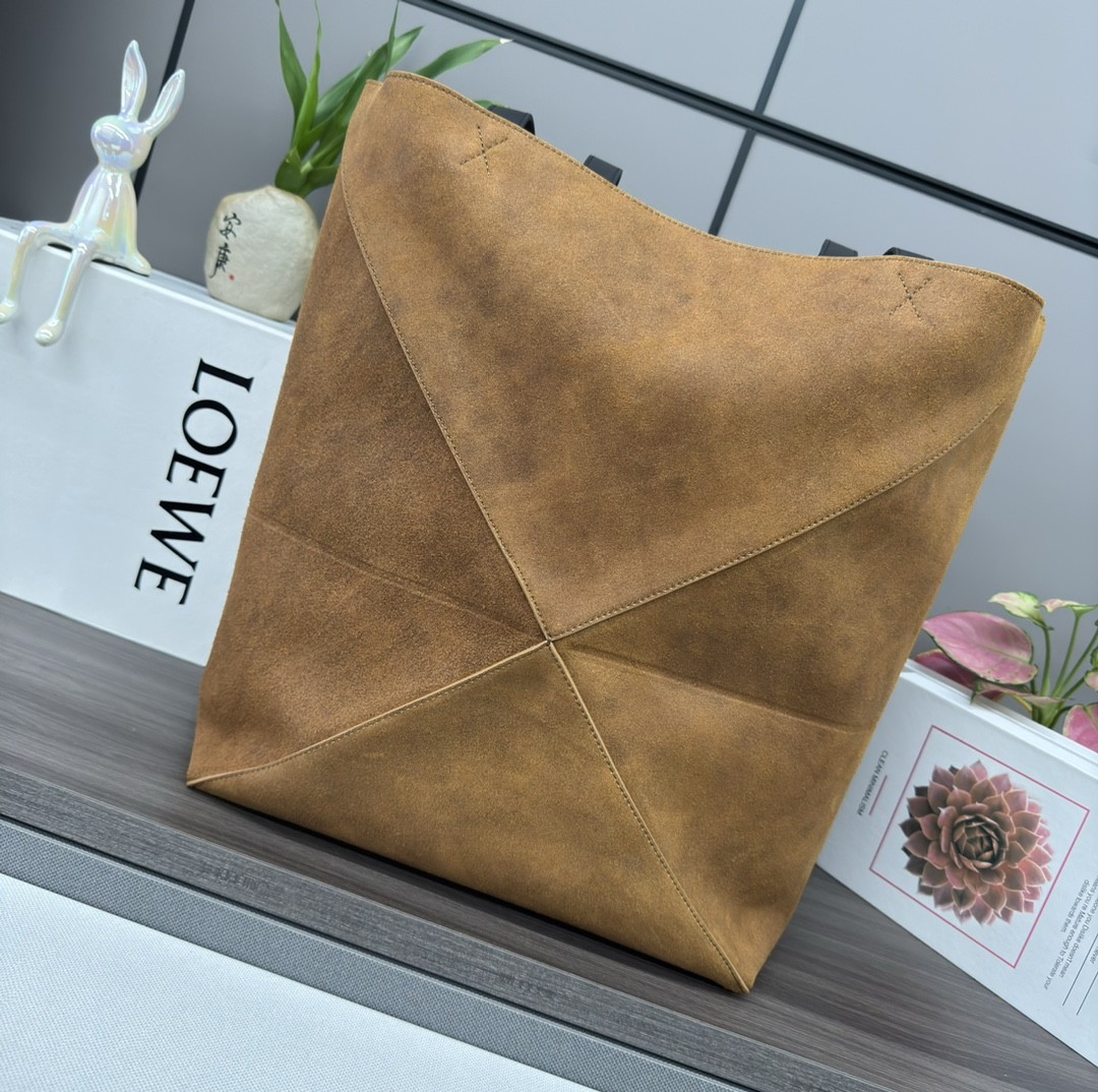 [LOEWE-로에베 ]로에베 FOLD 퍼즐 스웨이드 XL 토트백