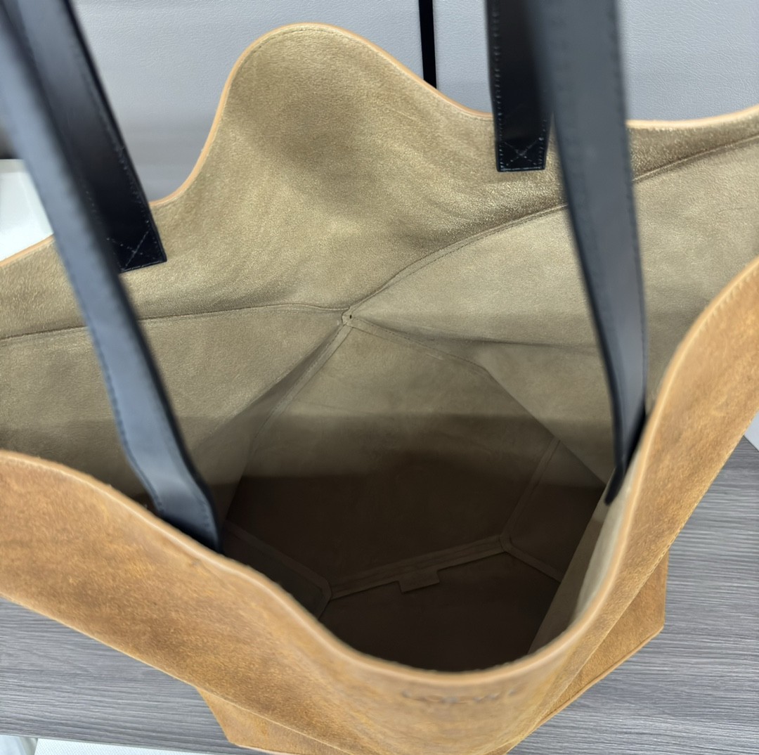 [LOEWE-로에베 ]로에베 FOLD 퍼즐 스웨이드 XL 토트백