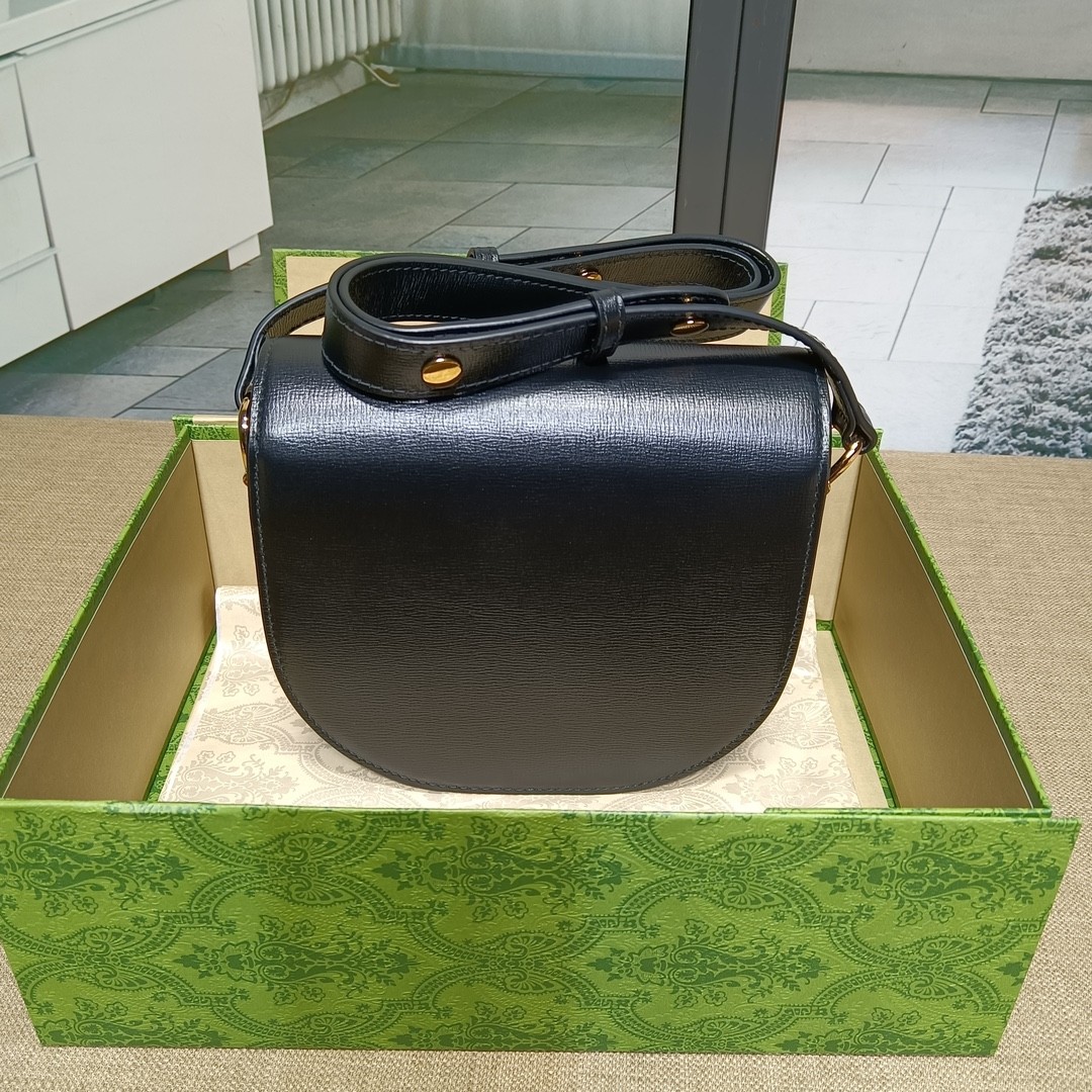 구찌 홀스빗 1955 라운드 미니백