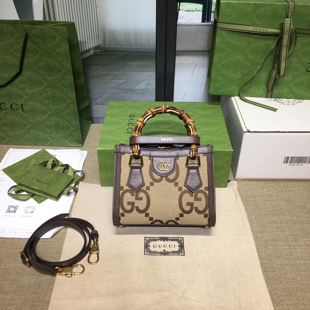 [GUCCI-구찌] 구찌 다이애나 미니 토트백