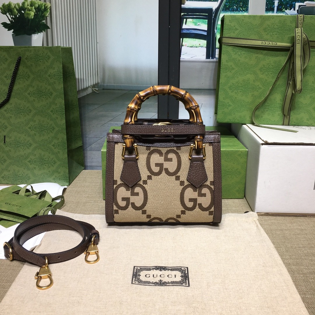 [GUCCI-구찌] 구찌 다이애나 미니 토트백