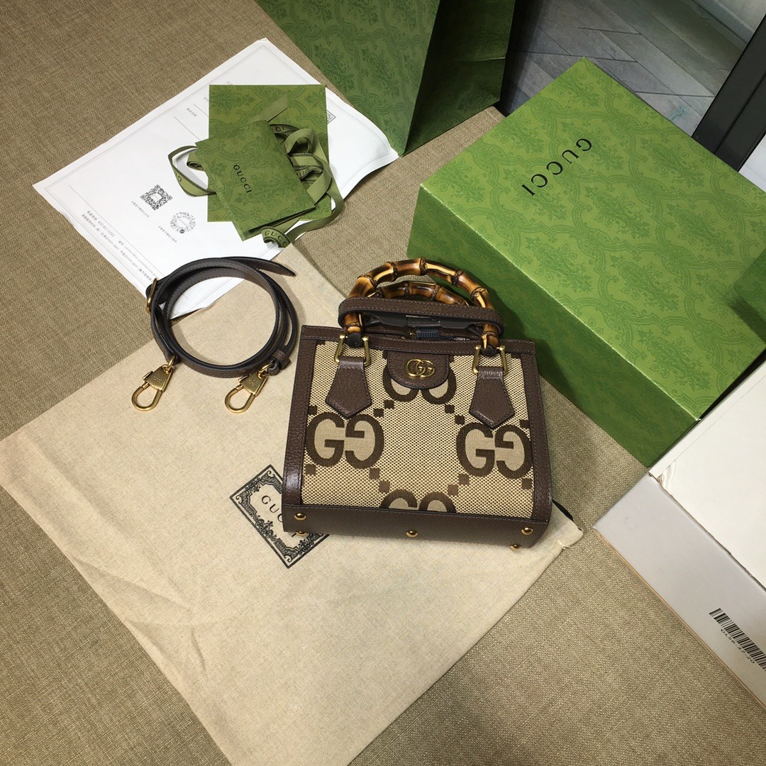 [GUCCI-구찌] 구찌 다이애나 미니 토트백