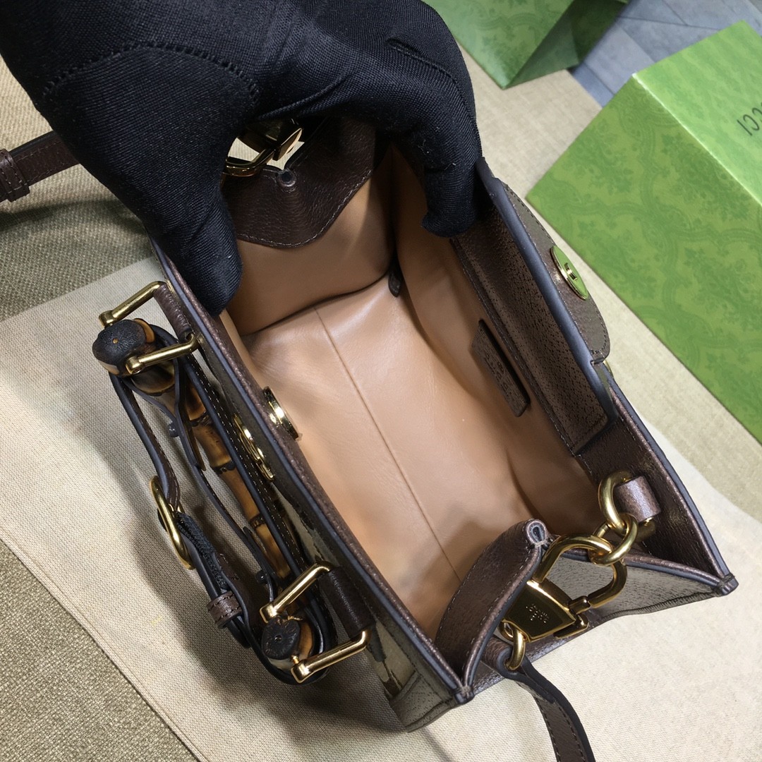 [GUCCI-구찌] 구찌 다이애나 미니 토트백