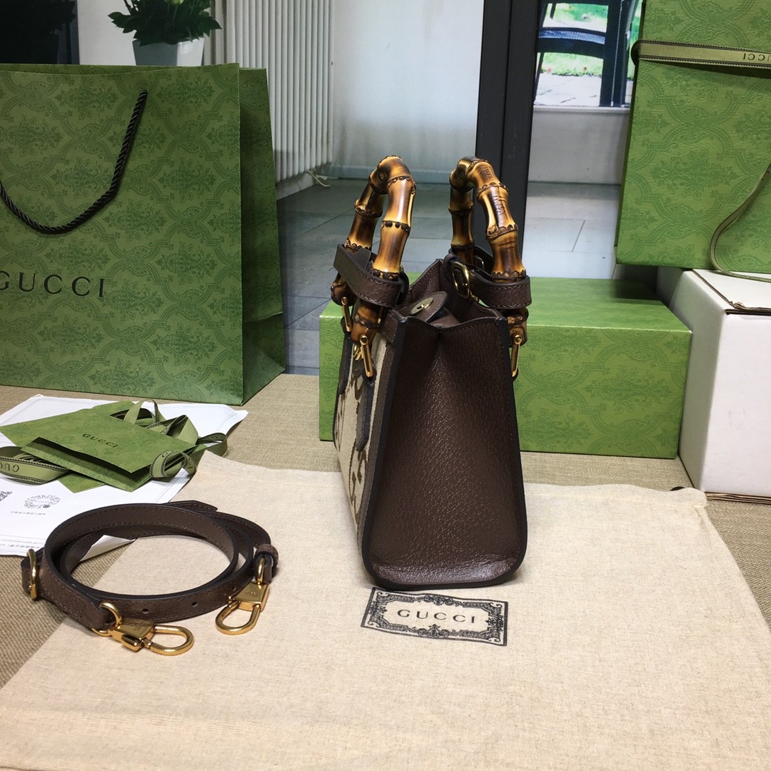 [GUCCI-구찌] 구찌 다이애나 미니 토트백