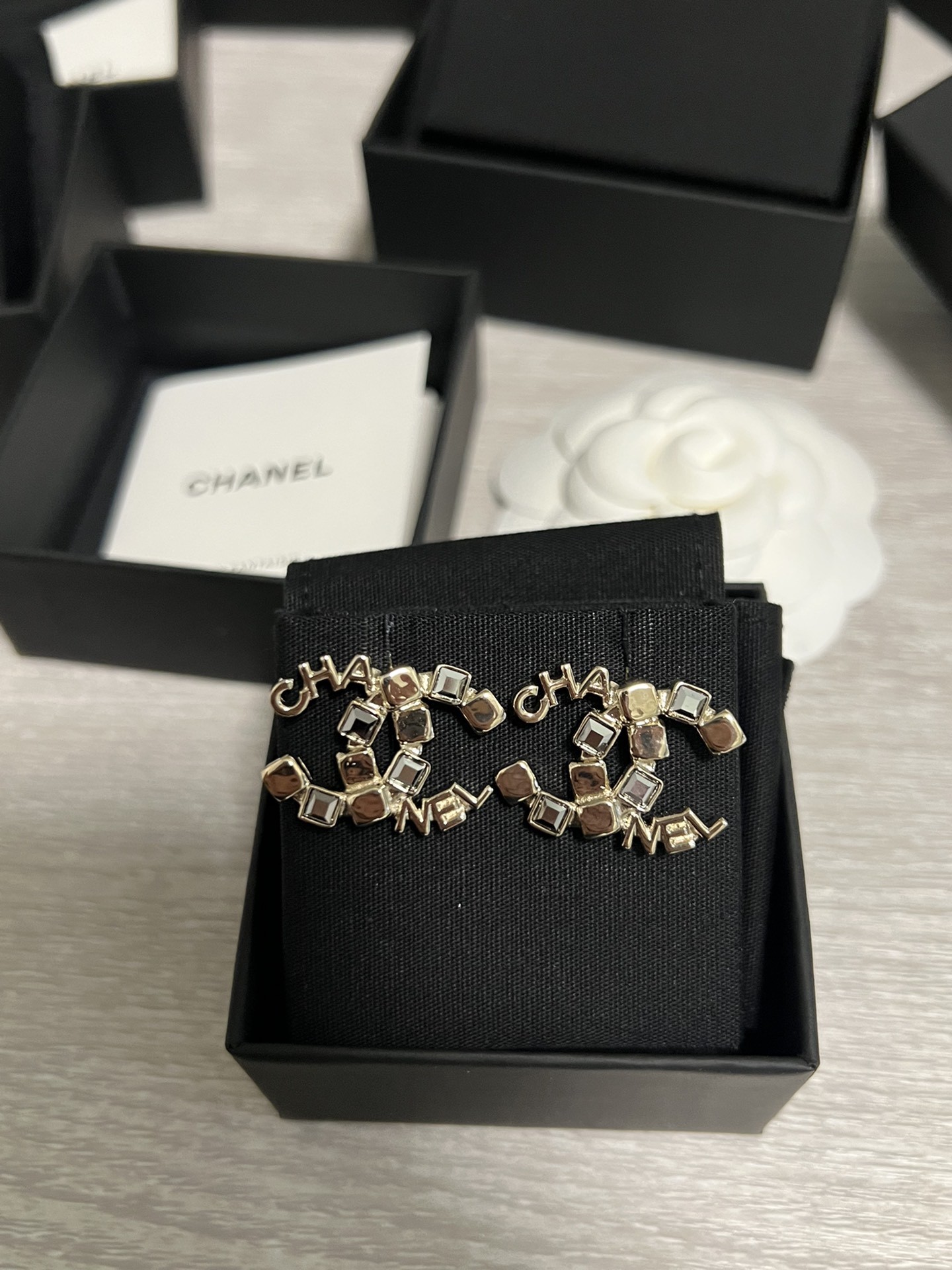 [CHANEL-샤넬] 샤넬 크러쉬  CC로고이어링