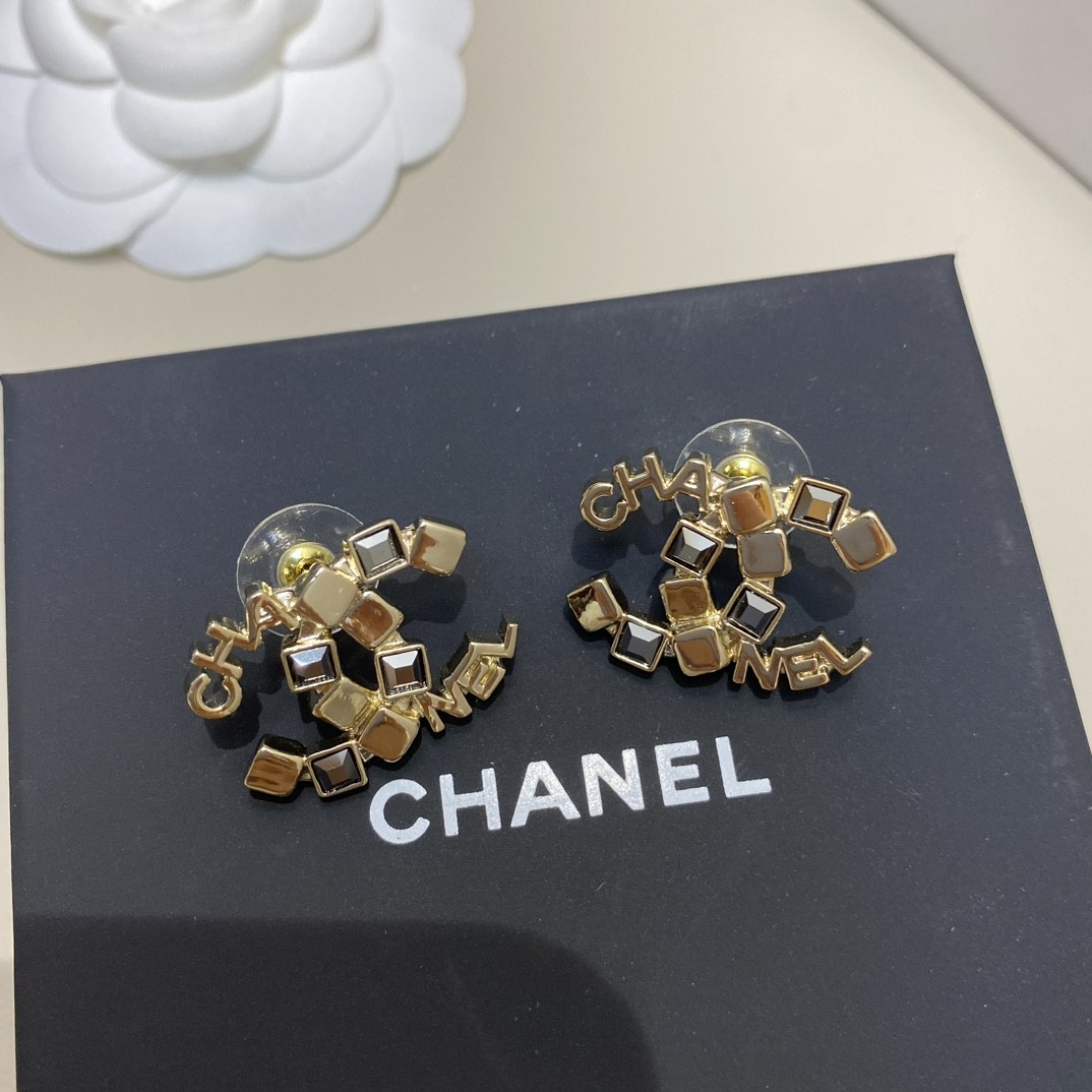 [CHANEL-샤넬] 샤넬 크러쉬  CC로고이어링