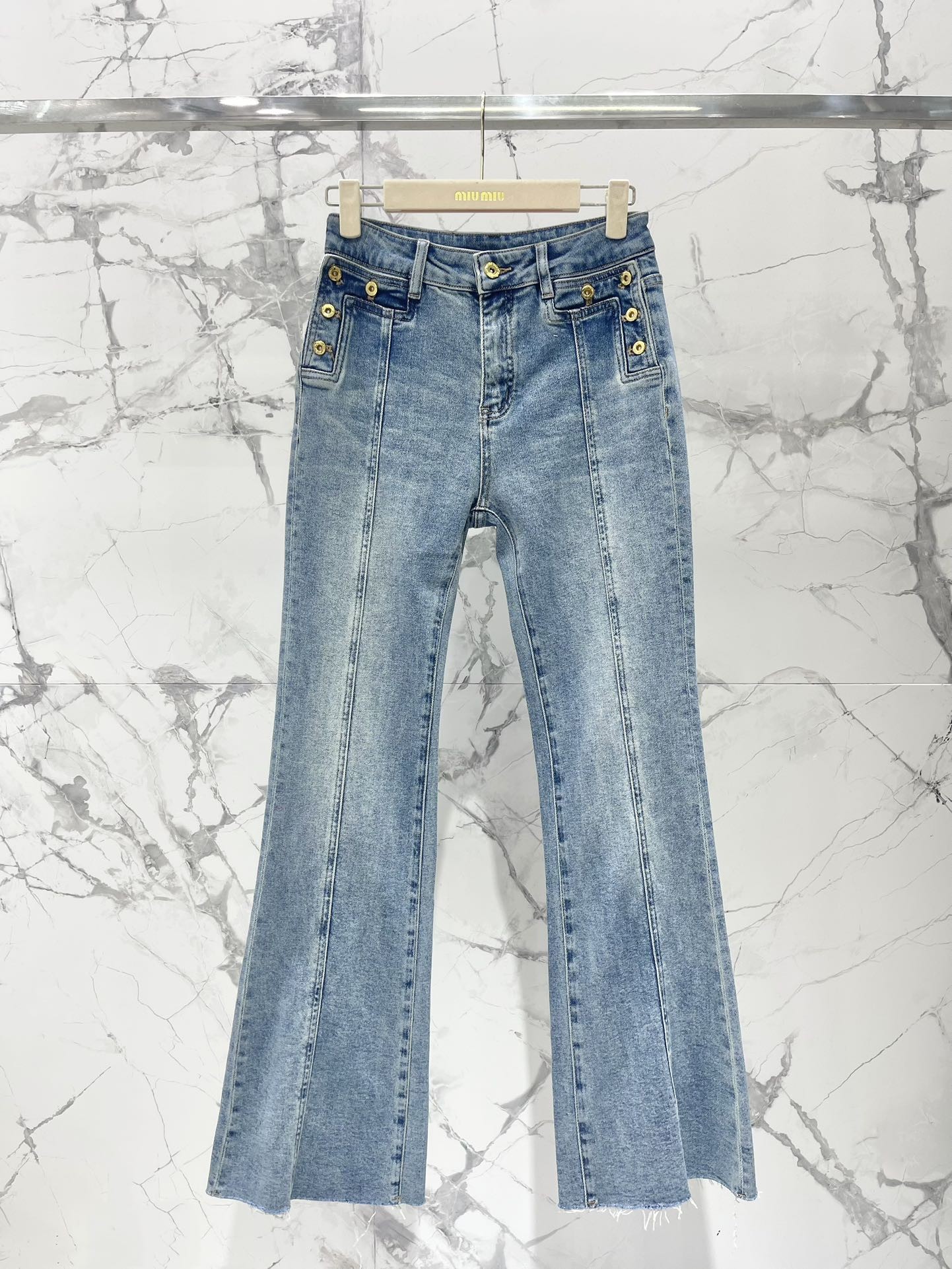 [MIU MIU-미우미우] 미우미우 데님 팬츠